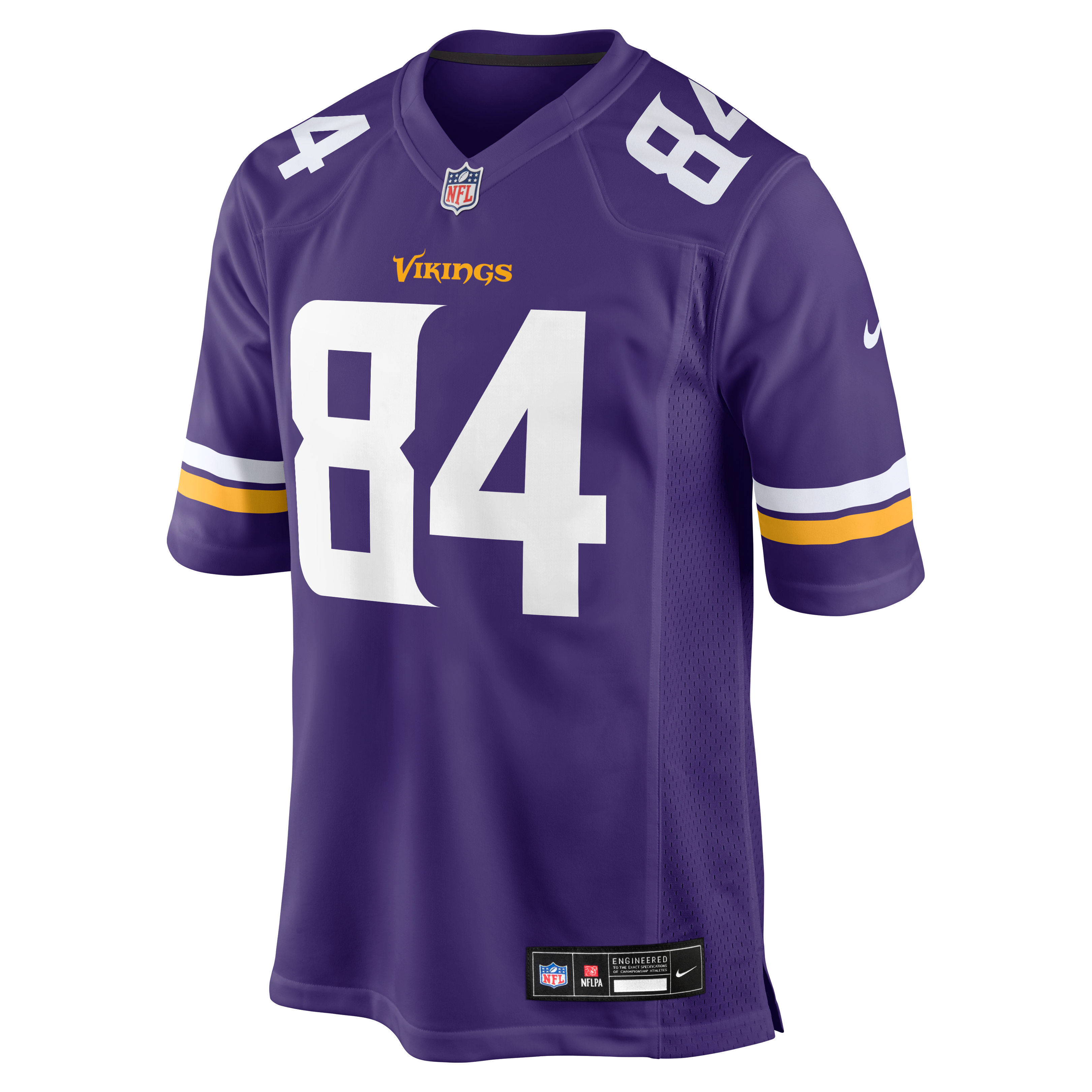 Retired Randy Moss Minnesota Vikings Player Jersey Purple NFL Football Fan Wear