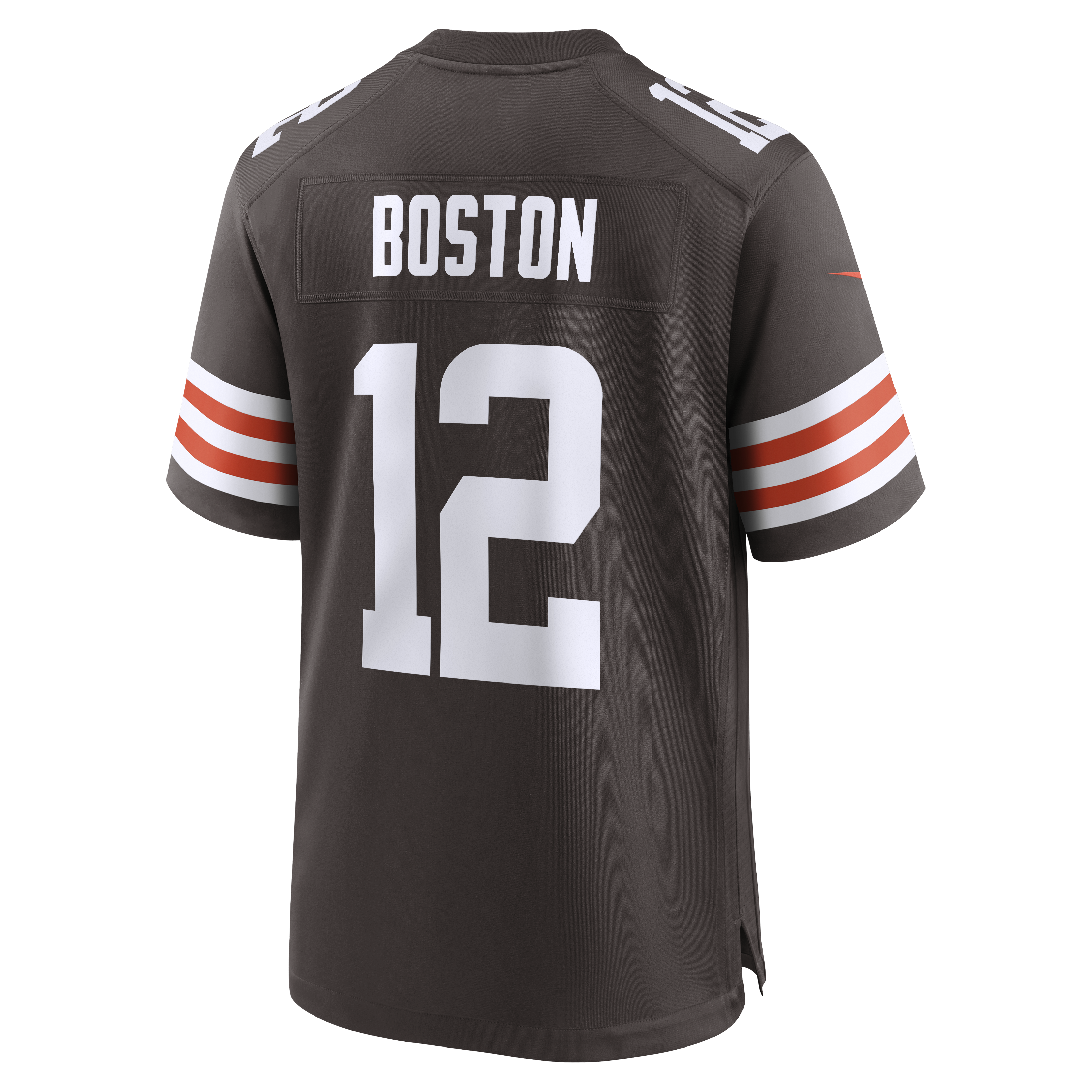 Denzel Boston Cleveland Browns Game Jersey Brown NFL Football Fan Wear Denzel Boston