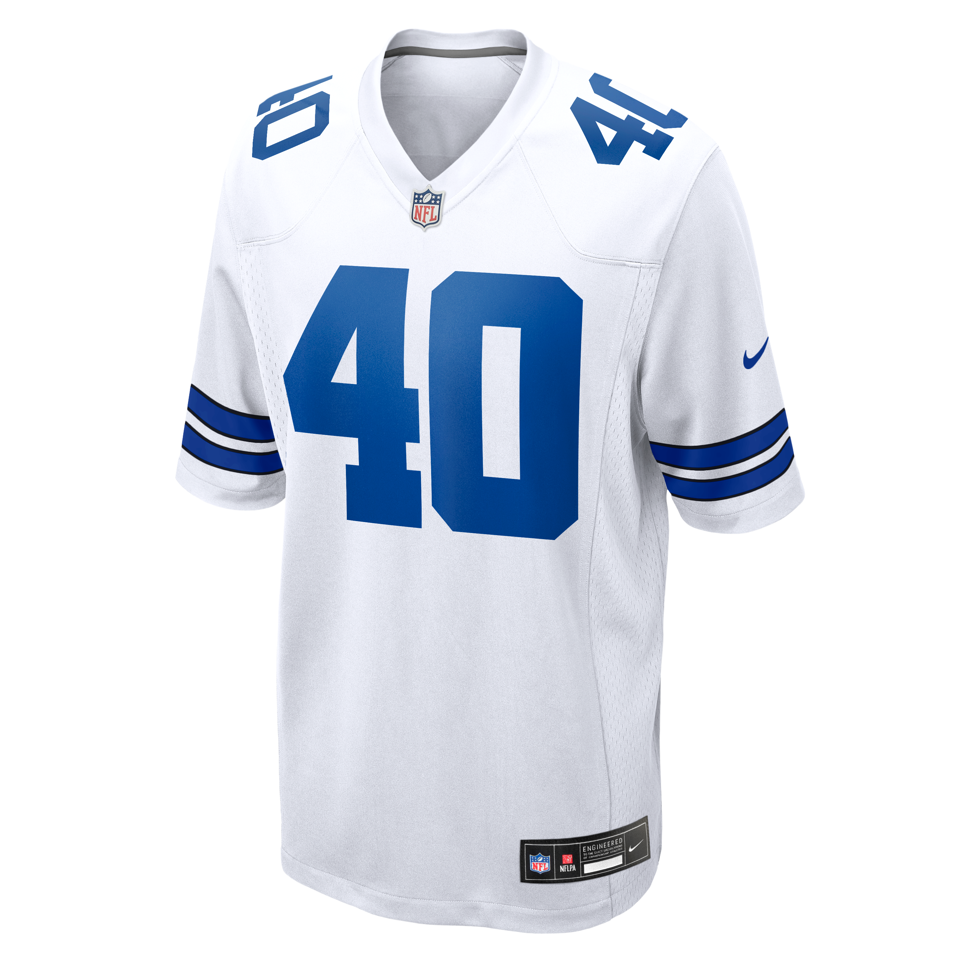 Von Miller Dallas Cowboys Game Jersey White NFL Football Fan Wear Von Miller