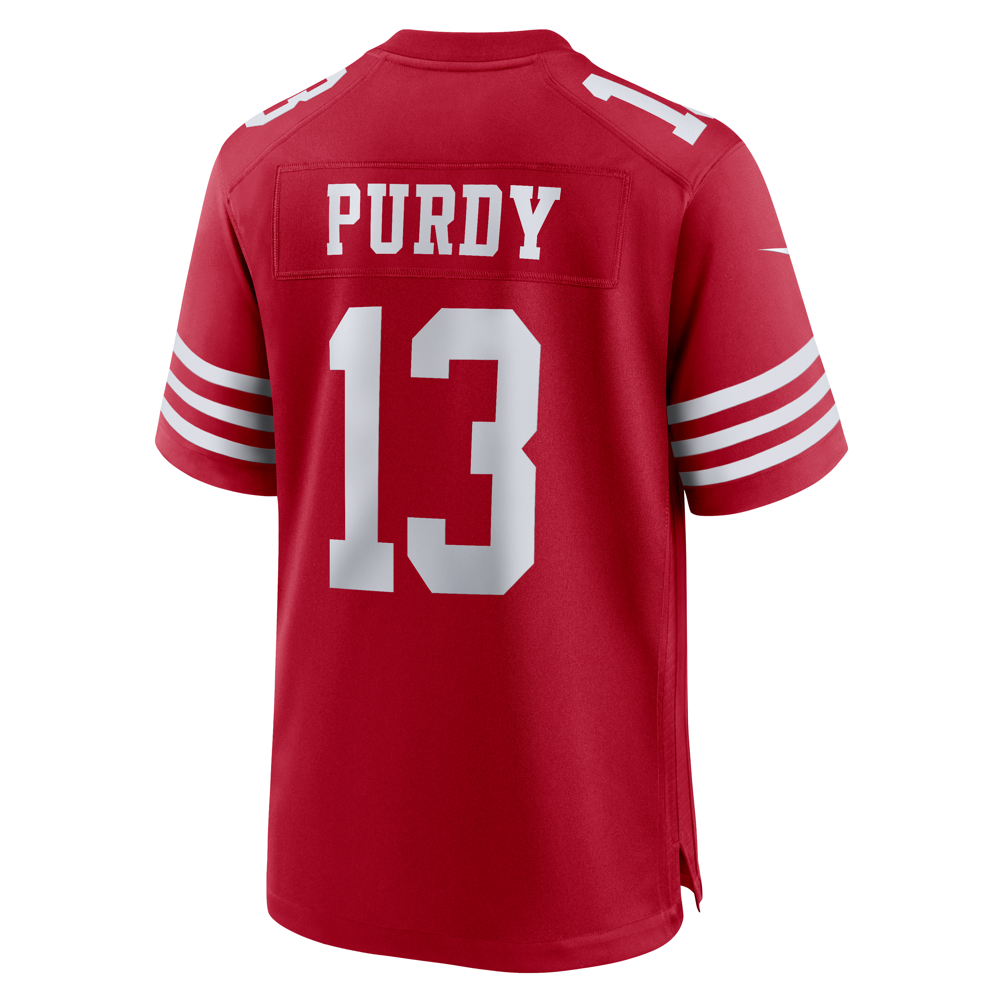 Brock Purdy San Francisco 49ers Game Jersey Scarlet NFL Football Fan Wear Brock Purdy