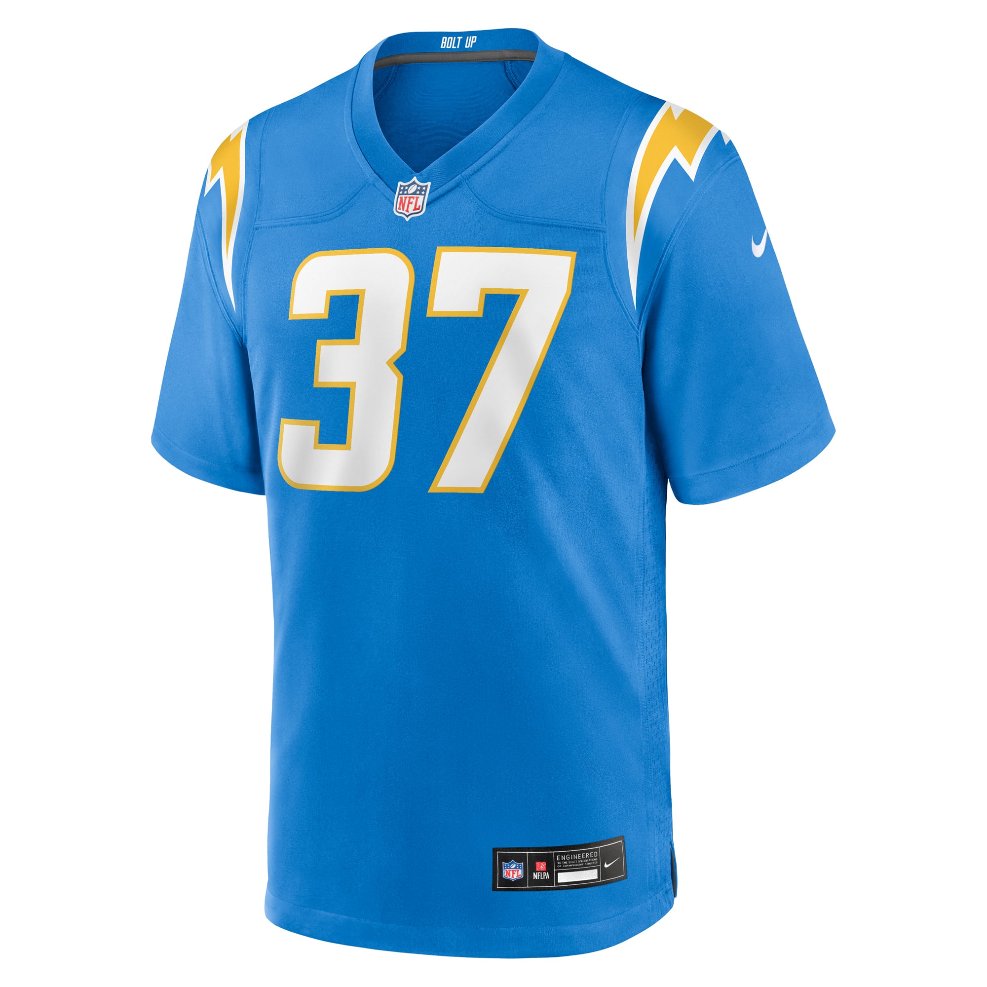 Isas Waxter Los Angeles Chargers Game Jersey Powder Blue NFL Football Fan Wear