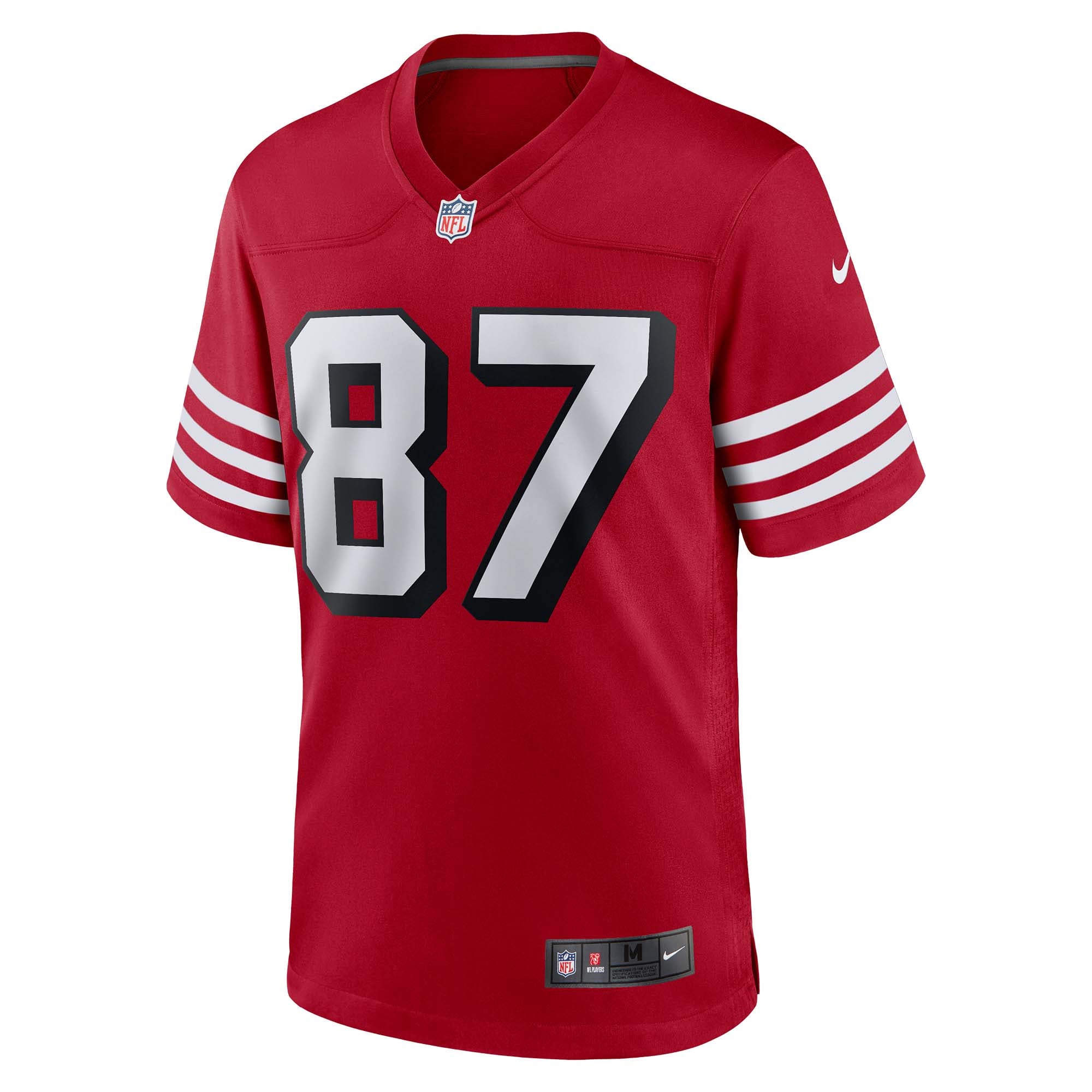 Dwight Clark Retired San Francisco 49ers Game Jersey Scarlet NFL Football Fan Wear