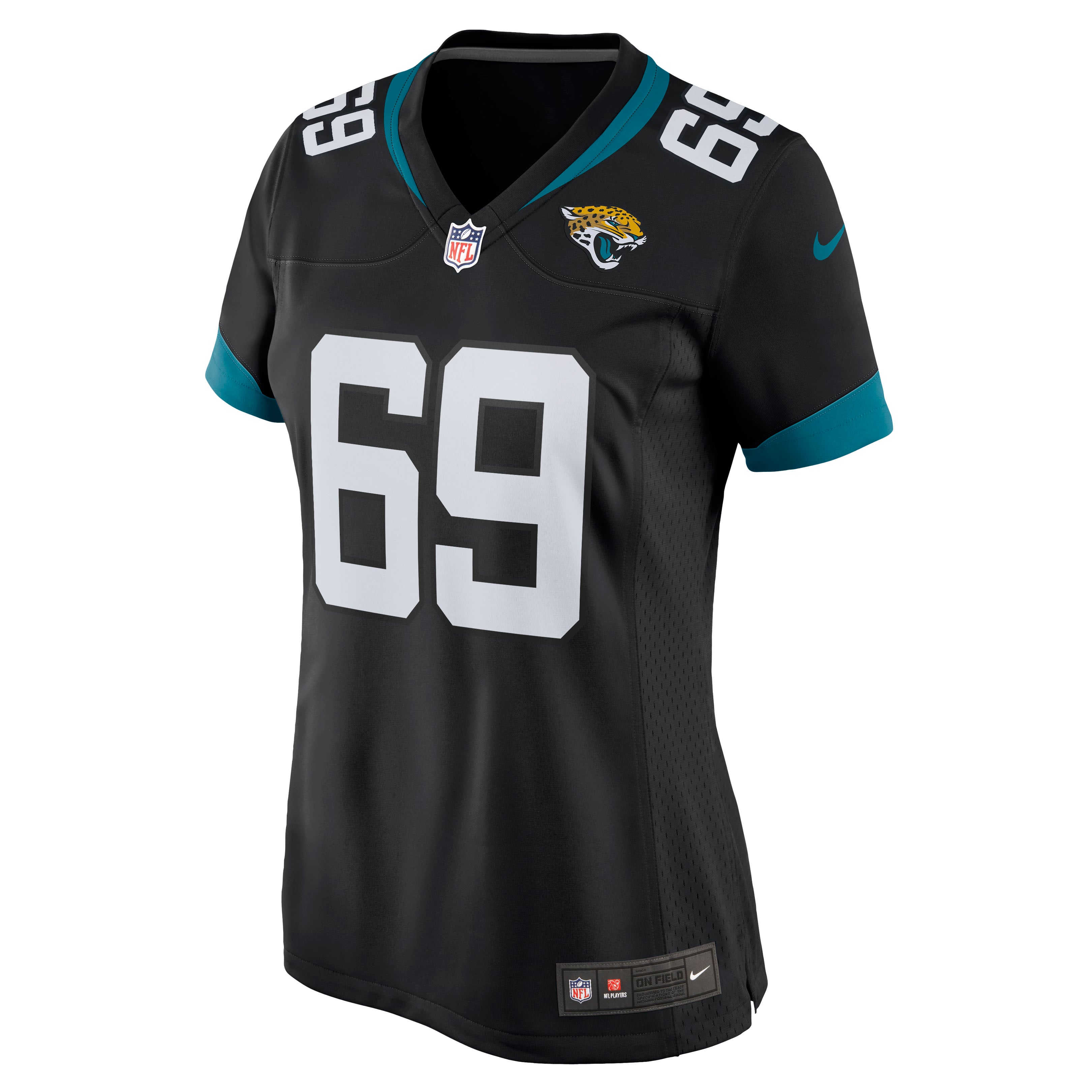 Tyler Shatley Jacksonville Jaguars Game Jersey Black NFL Football Fan Wear Tyler Shatley