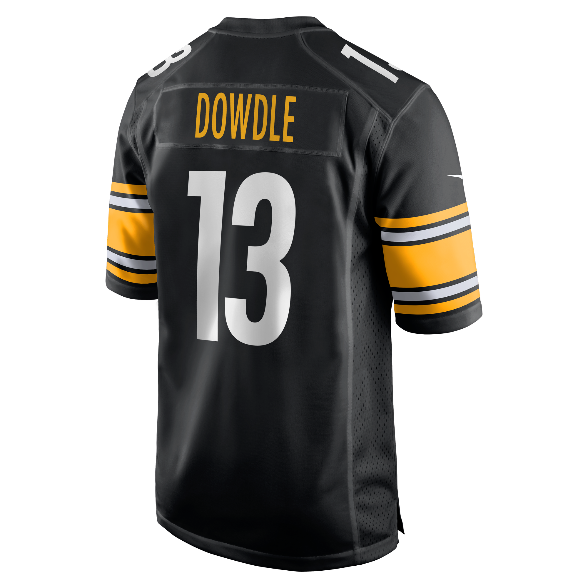 Rico Dowdle Pittsburgh Steelers Game Jersey Black NFL Football Fan Wear