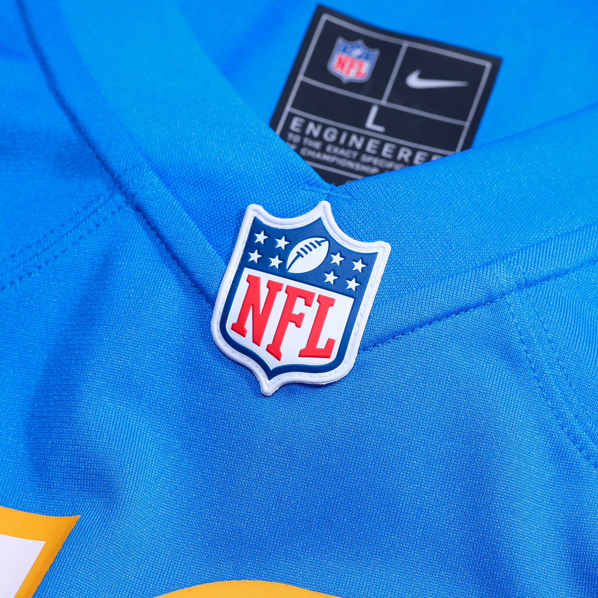 Charlie Kolar Los Angeles Chargers Game Jersey NFL Football Fan Wear Charlie Kolar