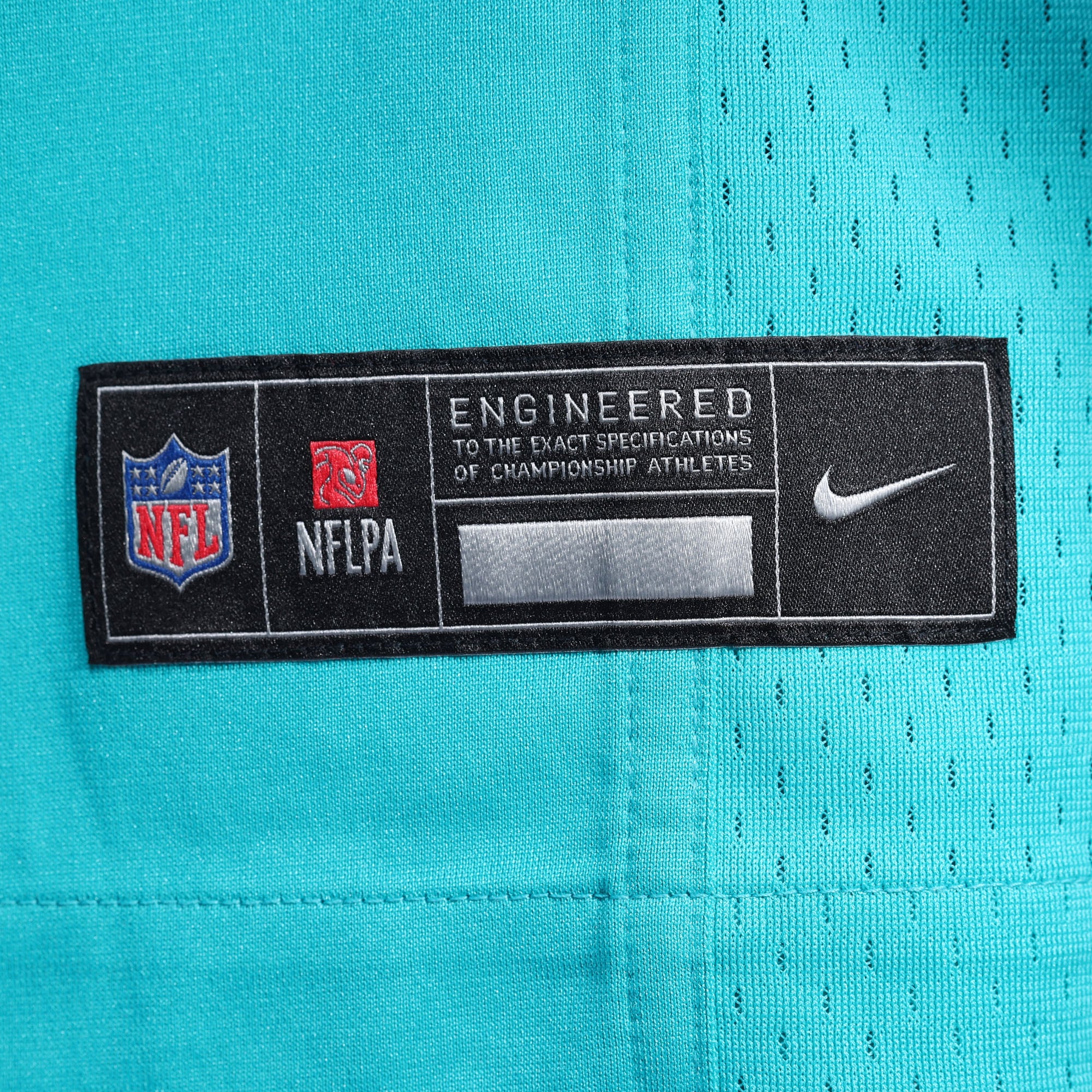 Retired Dan Marino Miami Dolphins Player Jersey Aqua NFL Football Fan Wear Retired Dan Marino