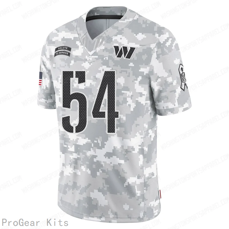 Leo Chenal Washington Commanders Jersey No.54 Camo NFL Football Fan Wear