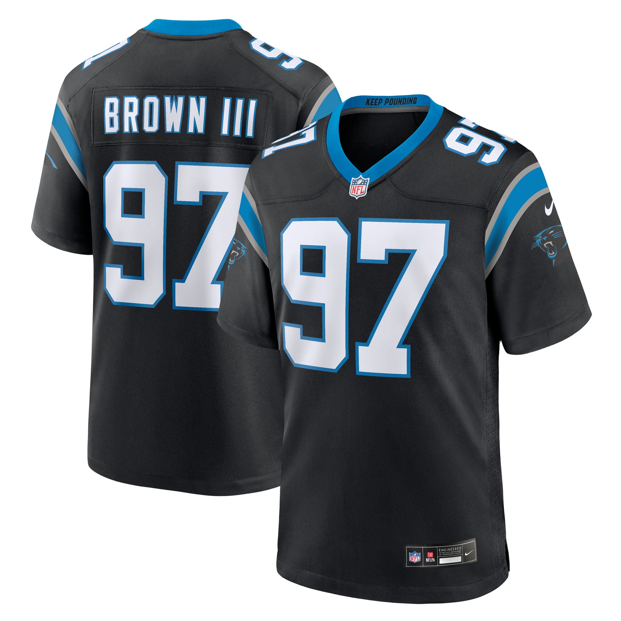 Bobby Carolina Panthers Game Jersey NFL Football Fan Wear