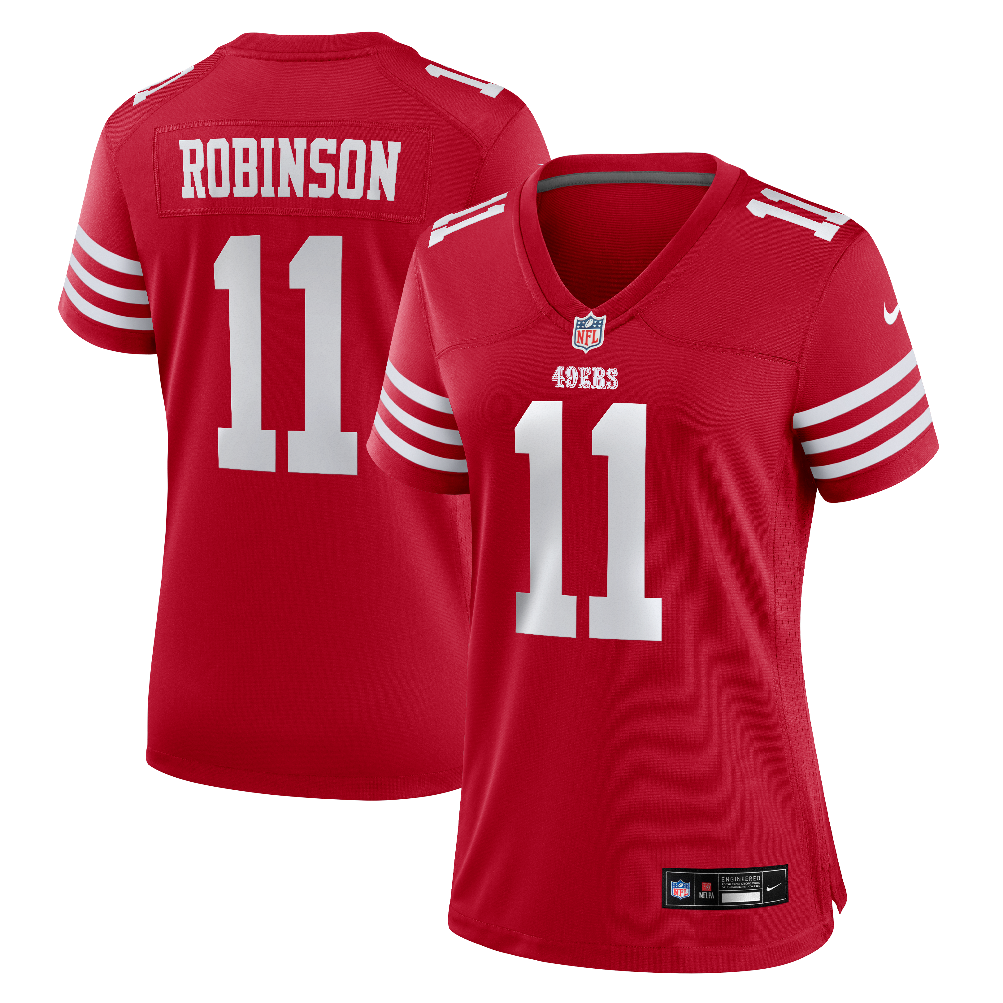 Demarcus Robinson San Francisco 49ers Game Jersey Scarlet NFL Football Fan Wear