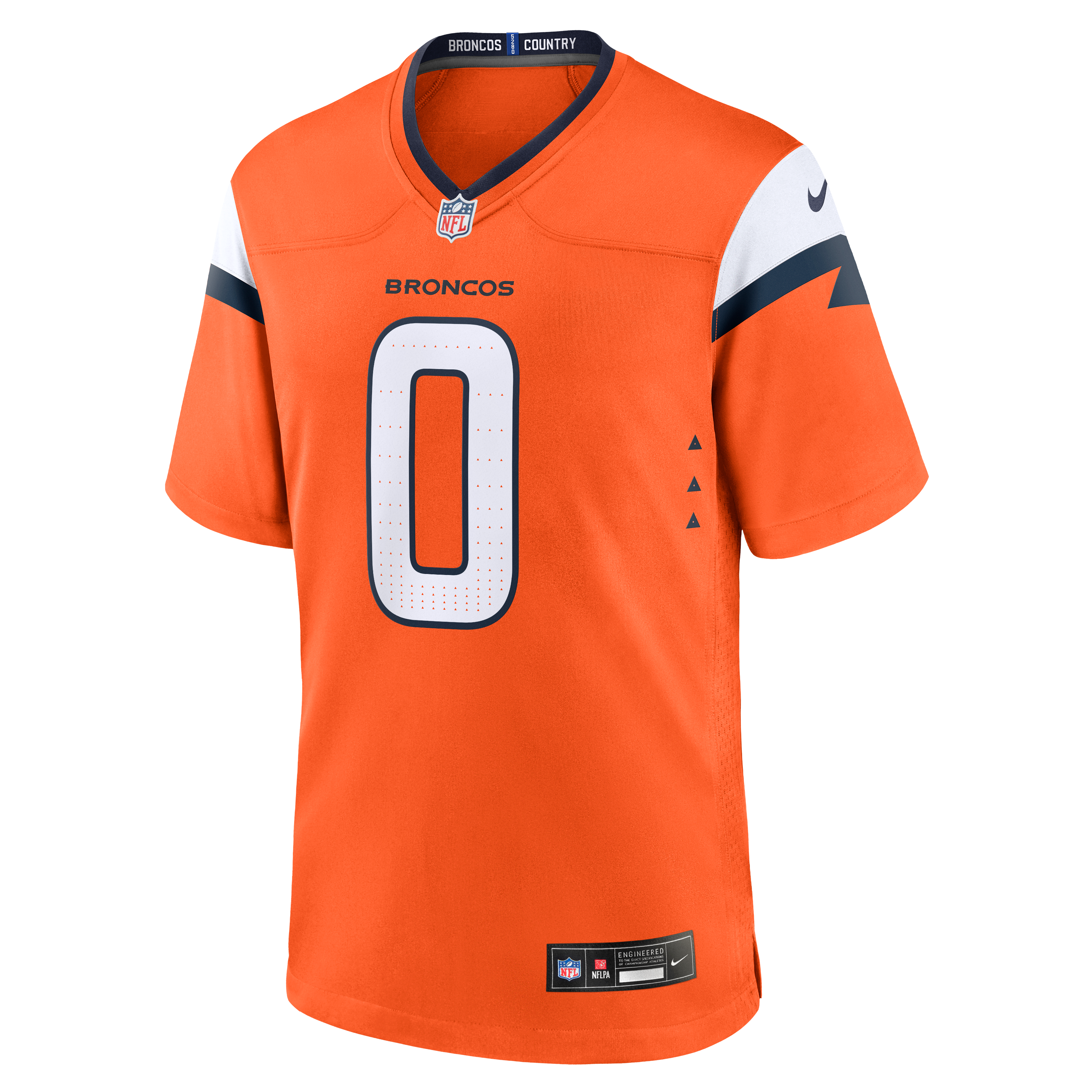 Jonathon Cooper Denver Broncos Game Jersey Orange NFL Football Fan Wear Jonathon Cooper