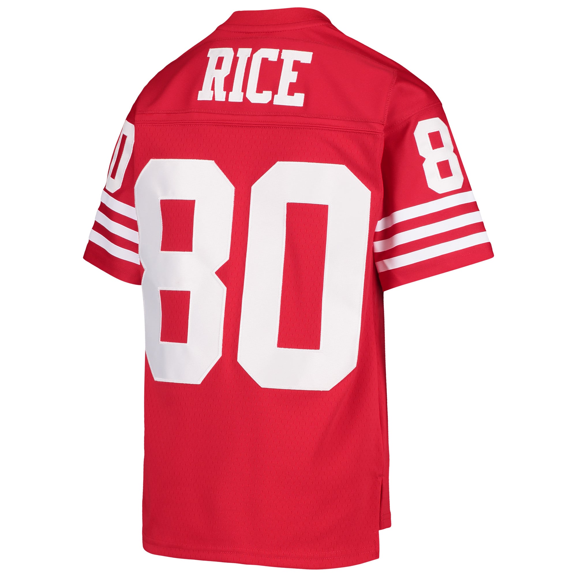 Jerry Rice San Francisco 49ers Replica Jersey Scarlet NFL Football Fan Wear Jerry Rice