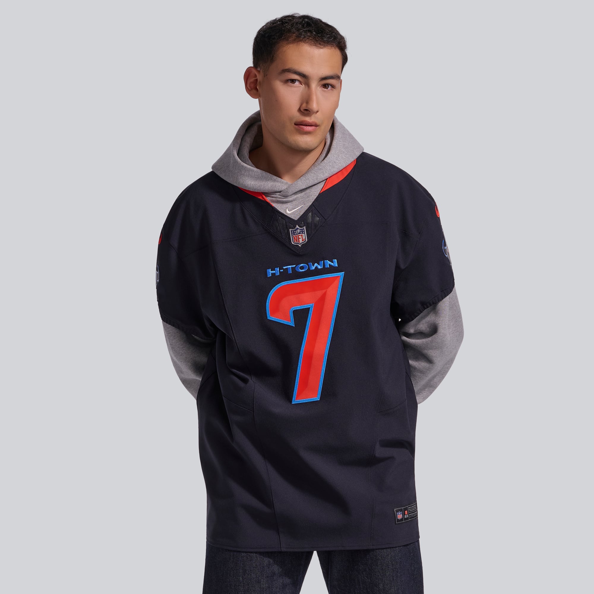 Houston Texans Alternate Jersey Navy NFL Football Fan Wear