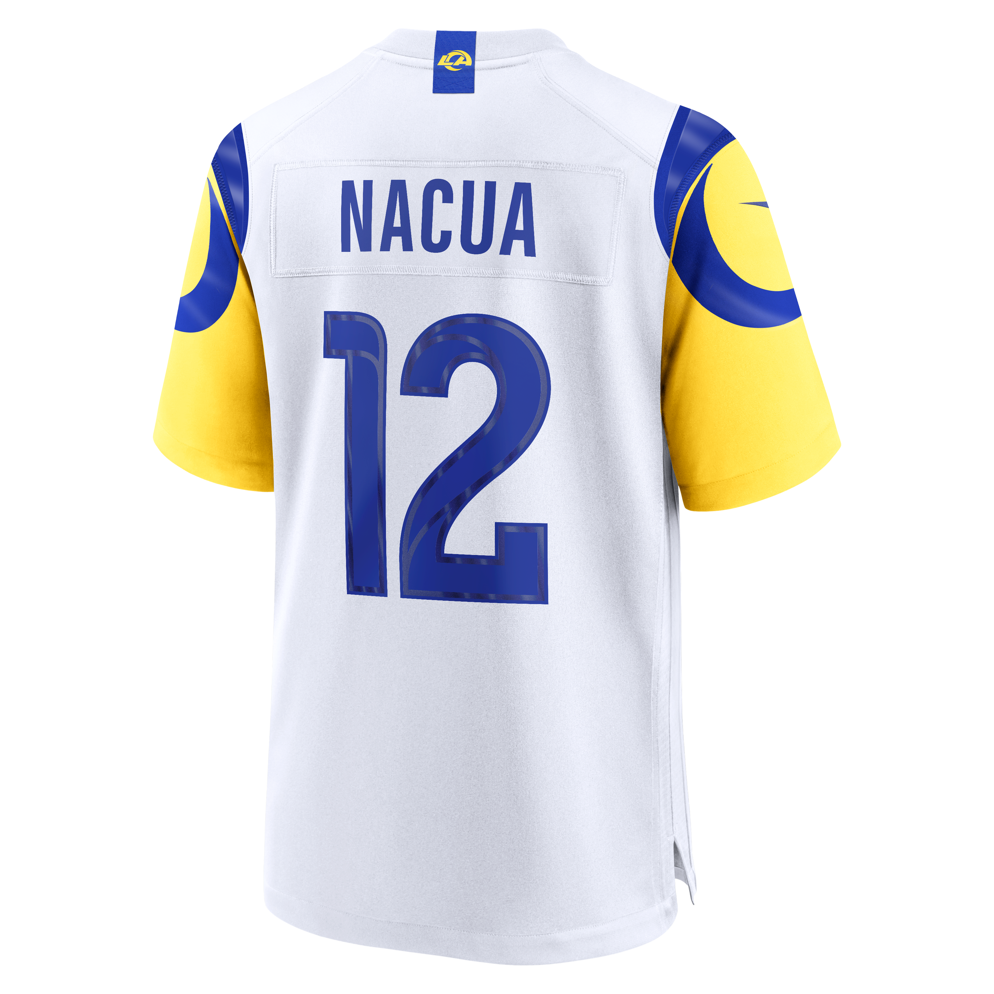 Puka Nacua Los Angeles Rams Player Jersey White NFL Football Fan Wear