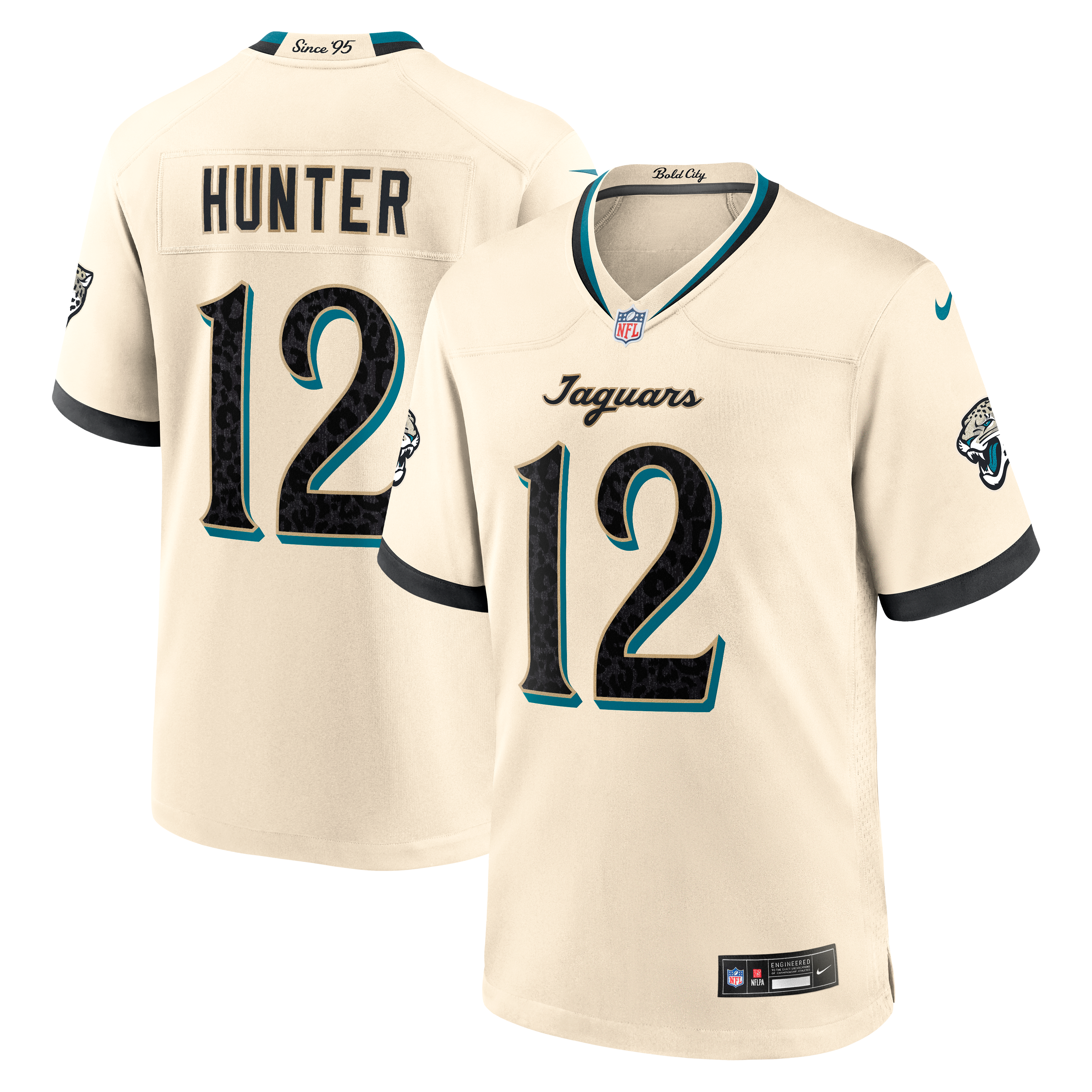 Travis Hunter Jacksonville Jaguars Game Jersey NFL Football Fan Wear Travis Hunter