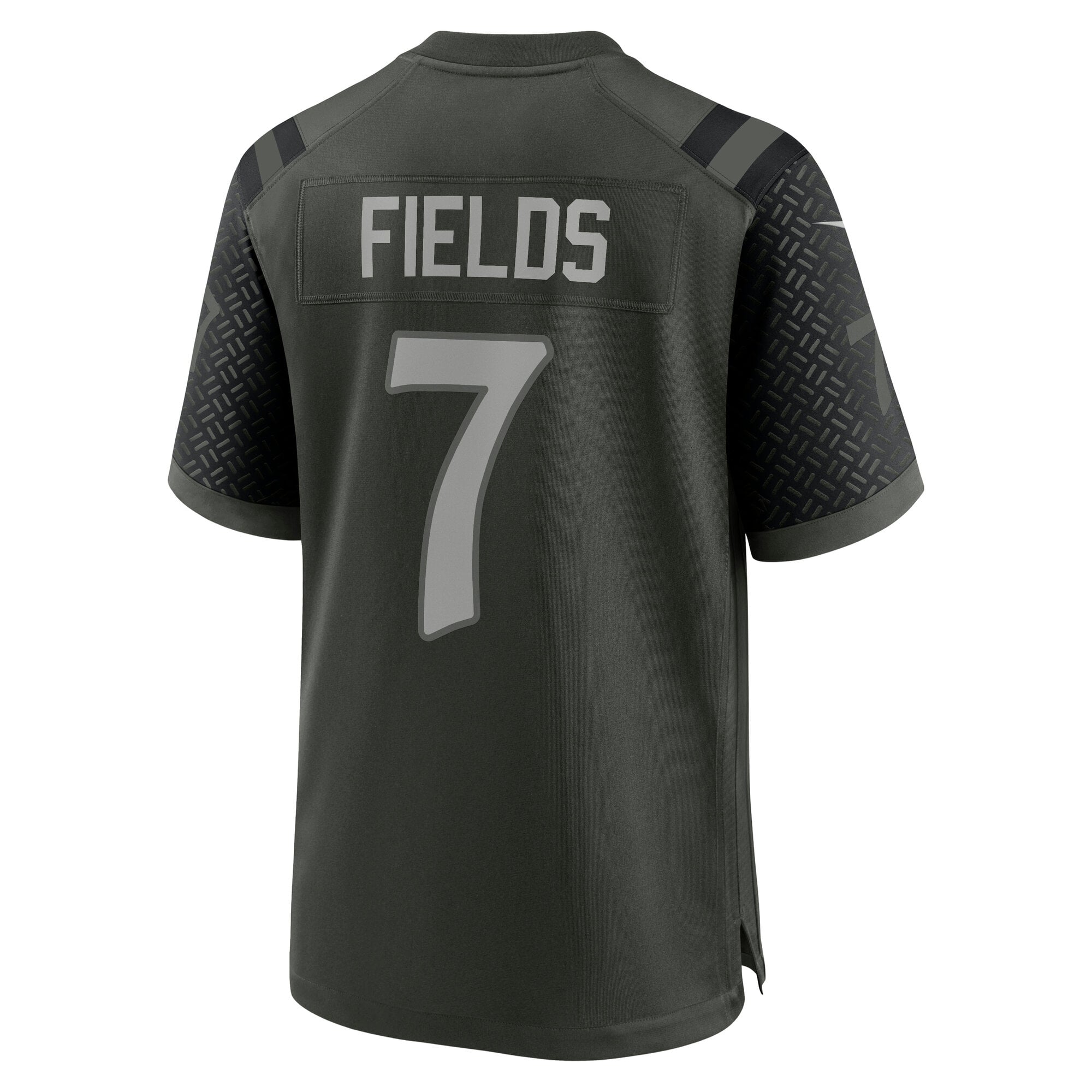 Justin Fields New York Jets Game Jersey Green NFL Football Fan Wear Justin Fields