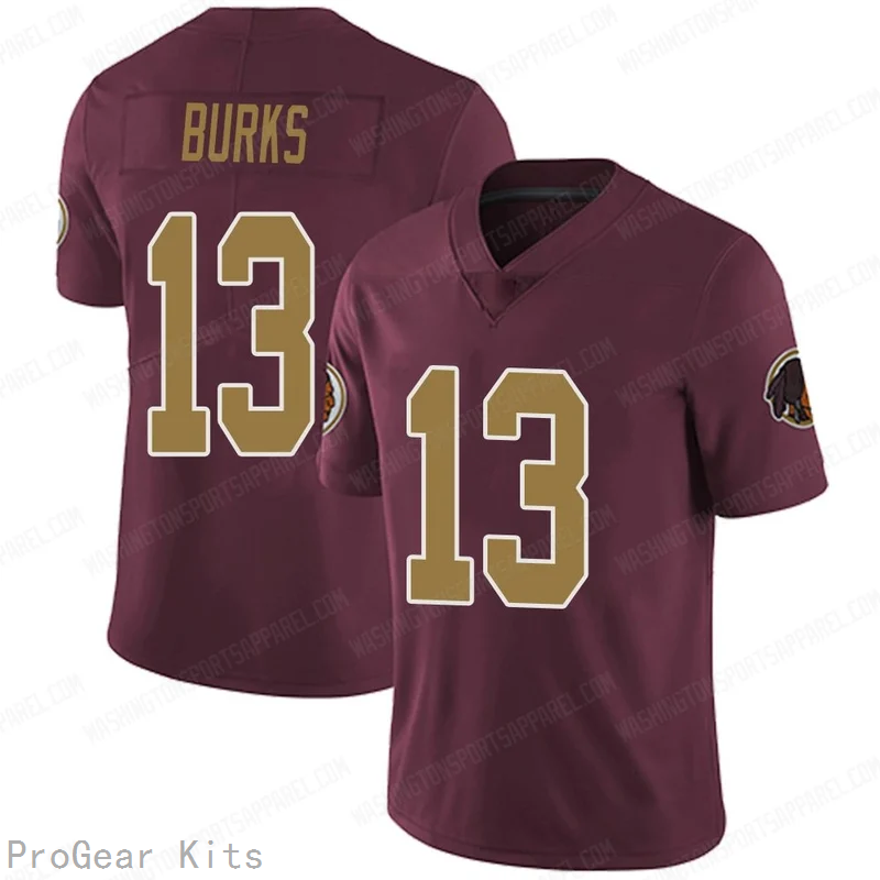 Treylon Burks Washington Commanders Legend Jersey No.13 Burgundy NFL Football Fan Wear Treylon Burks