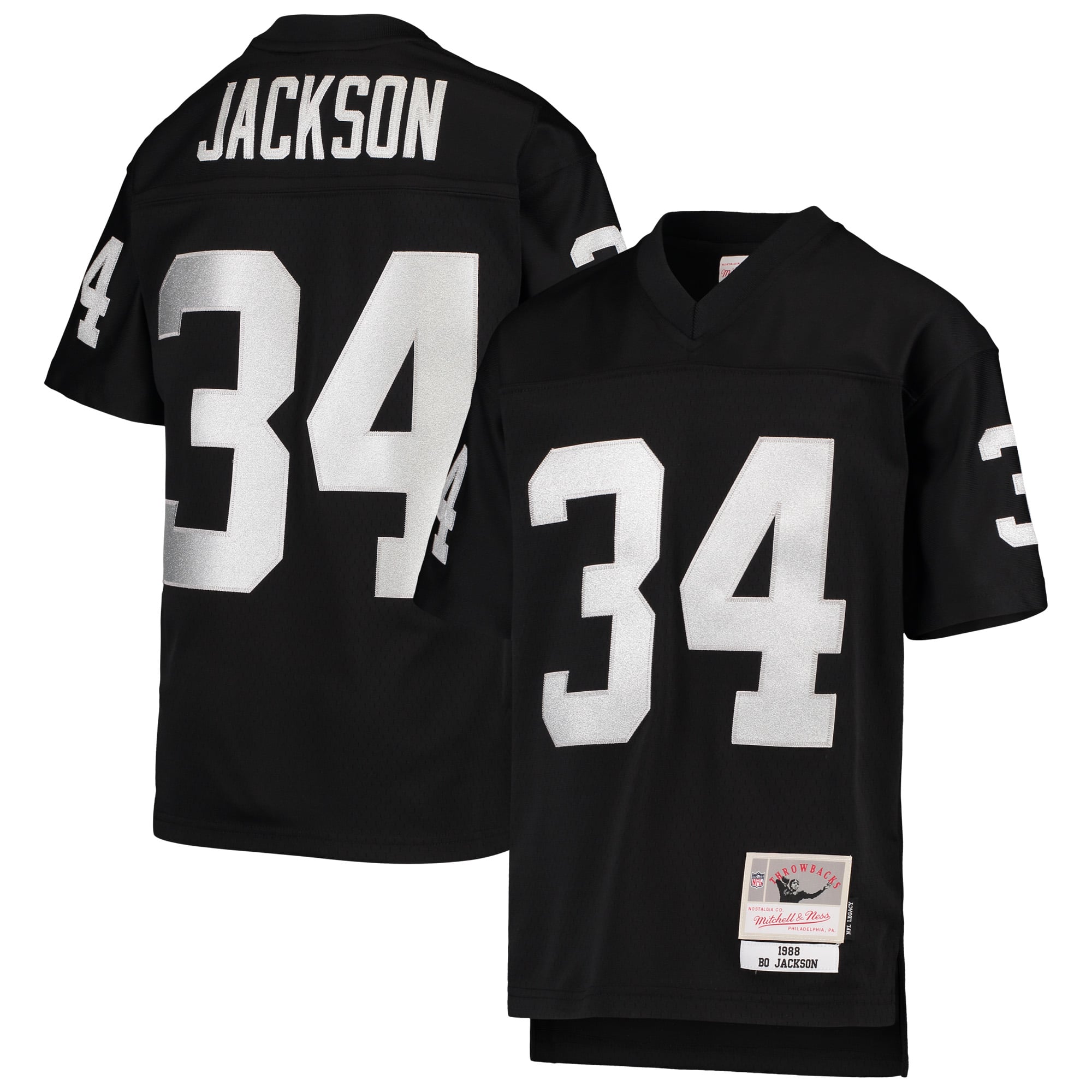 Split Bo Jackson Las Vegas Raiders Replica Jersey NFL Football Fan Wear