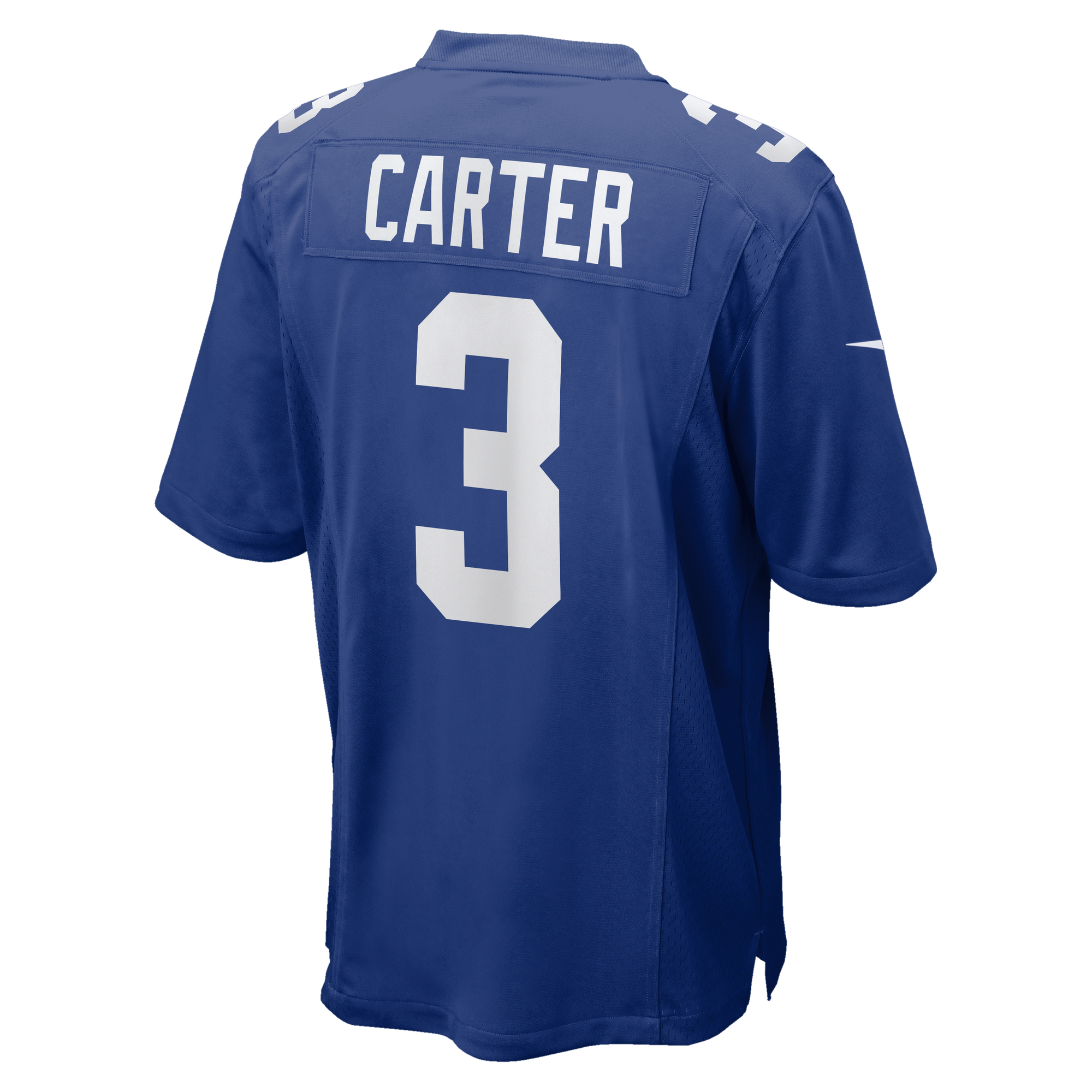 Abdul Carter New York Giants Game Jersey Royal NFL Football Fan Wear Abdul Carter