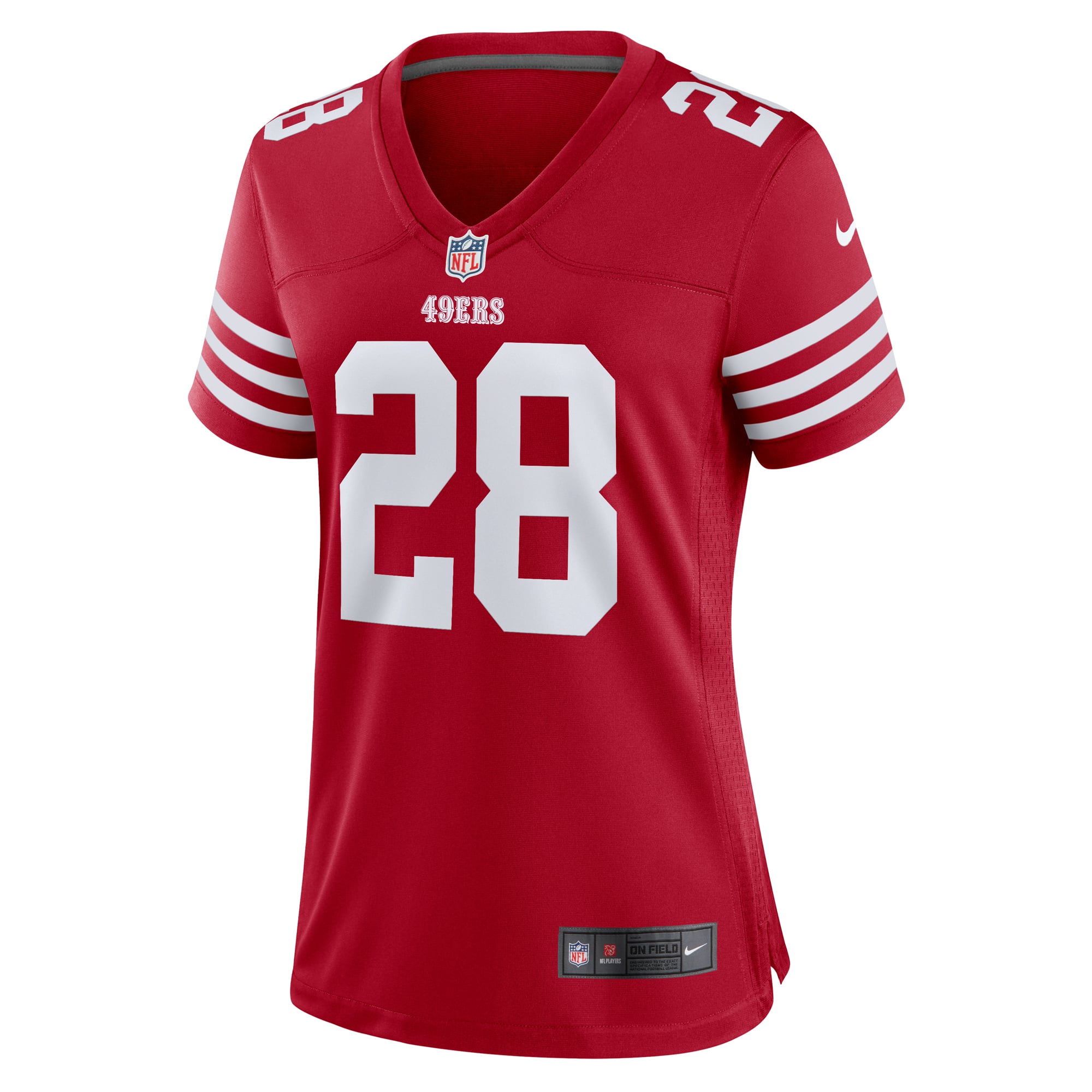 Darrell Luter Jr San Francisco 49ers Game Jersey Scarlet NFL Football Fan Wear