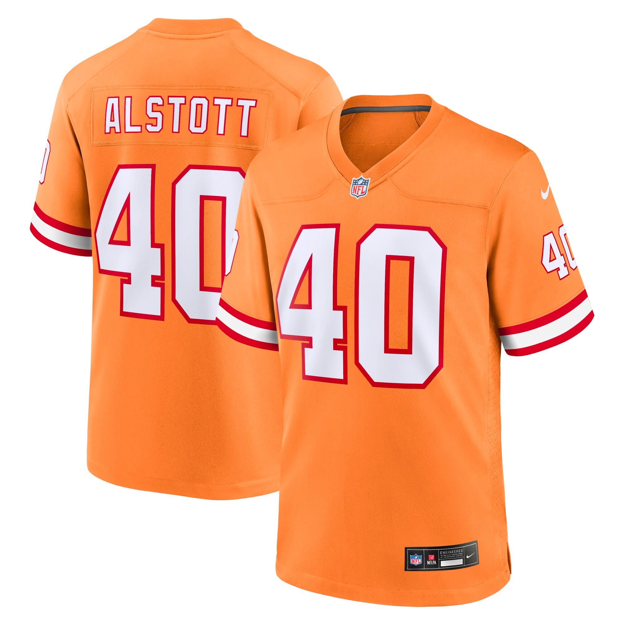 Mike Alstott Tampa Bay Buccaneers Replica Jersey Red NFL Football Fan Wear Mike Alstott