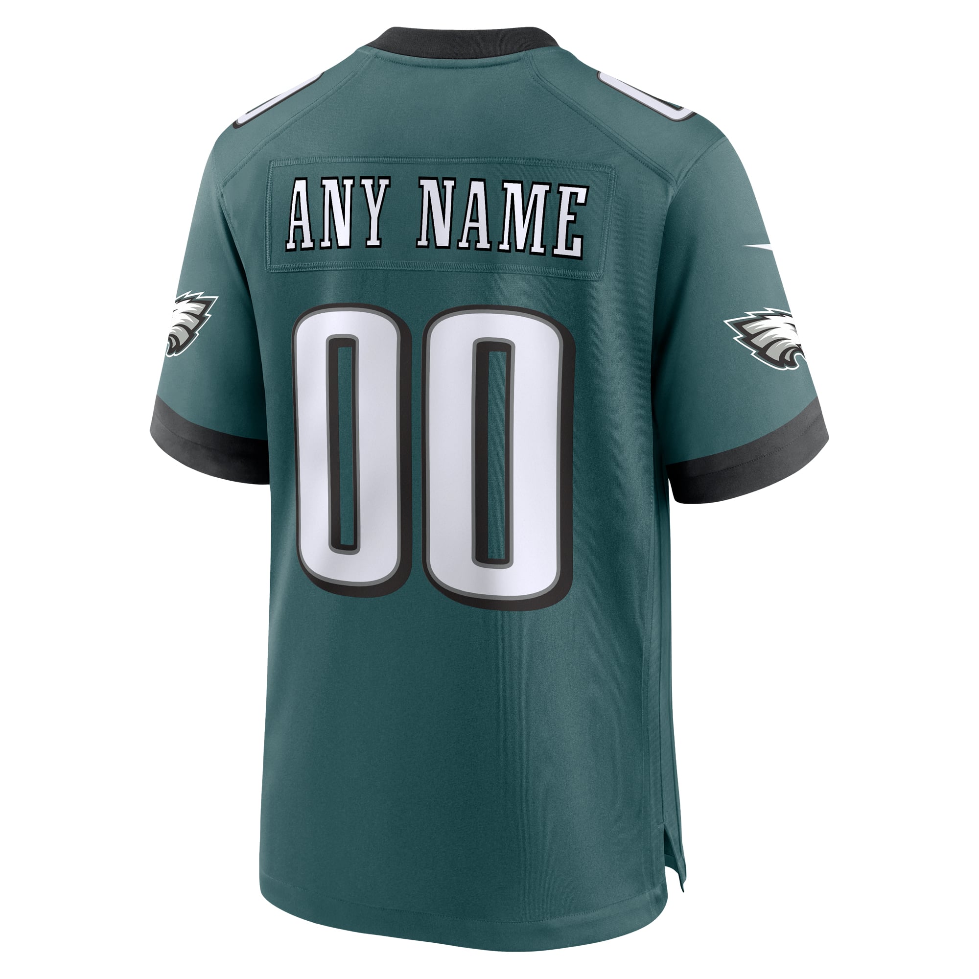 Philadelphia Eagles Game Jersey Midnight NFL Football Fan Wear Custom Number