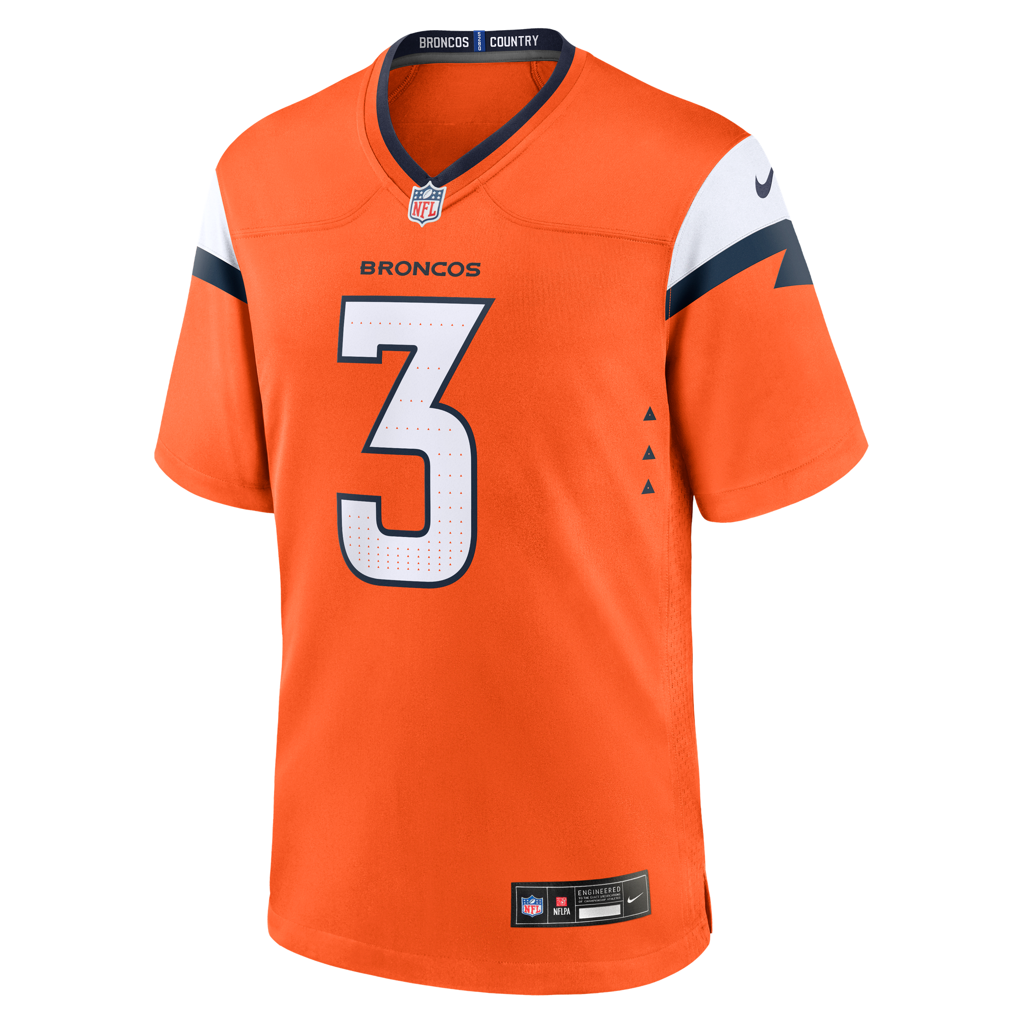 Wil Lutz Denver Broncos Game Jersey Orange NFL Football Fan Wear Wil Lutz