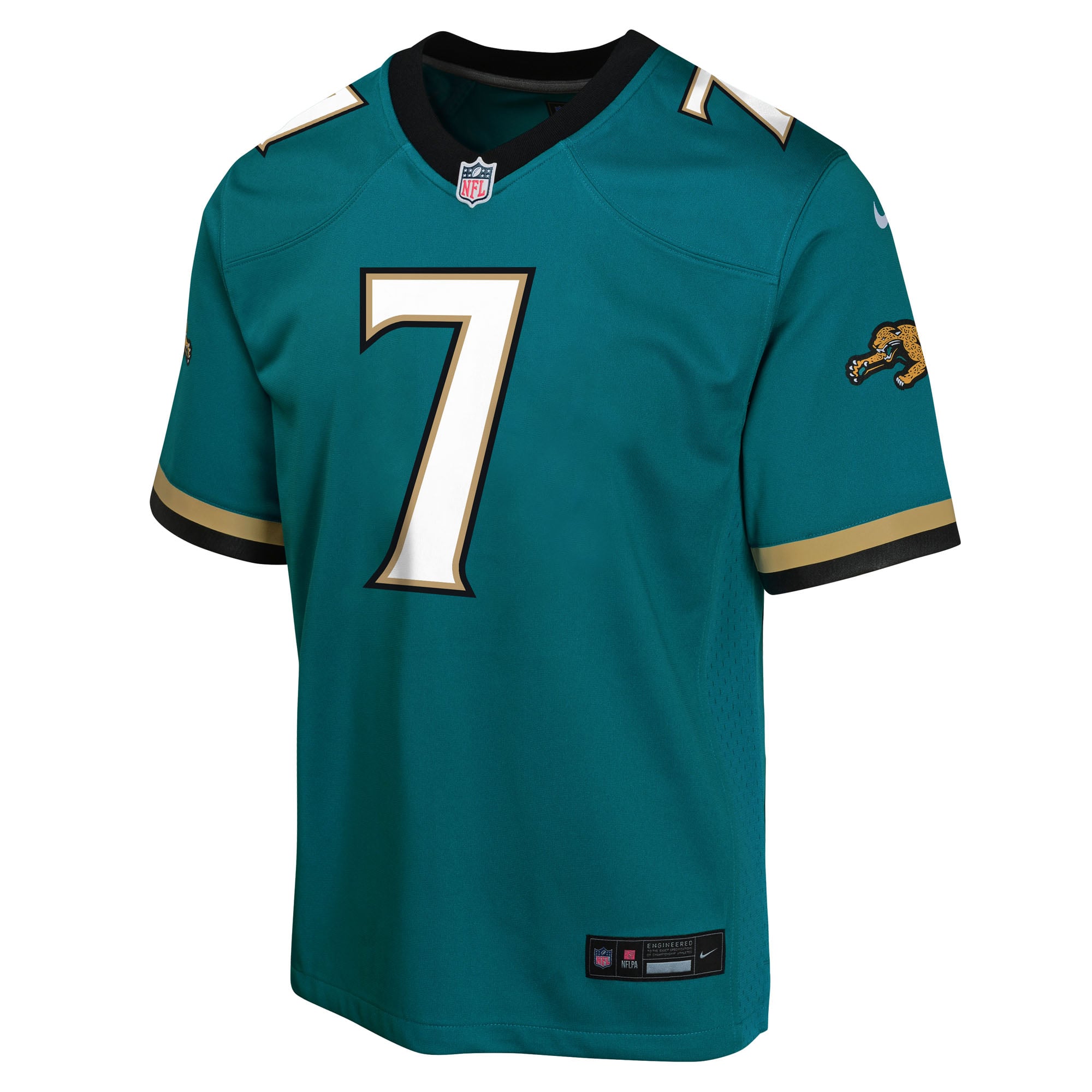 Brian Thomas Jr Jacksonville Jaguars Game Jersey Teal NFL Football Fan Wear Brian Thomas Jr