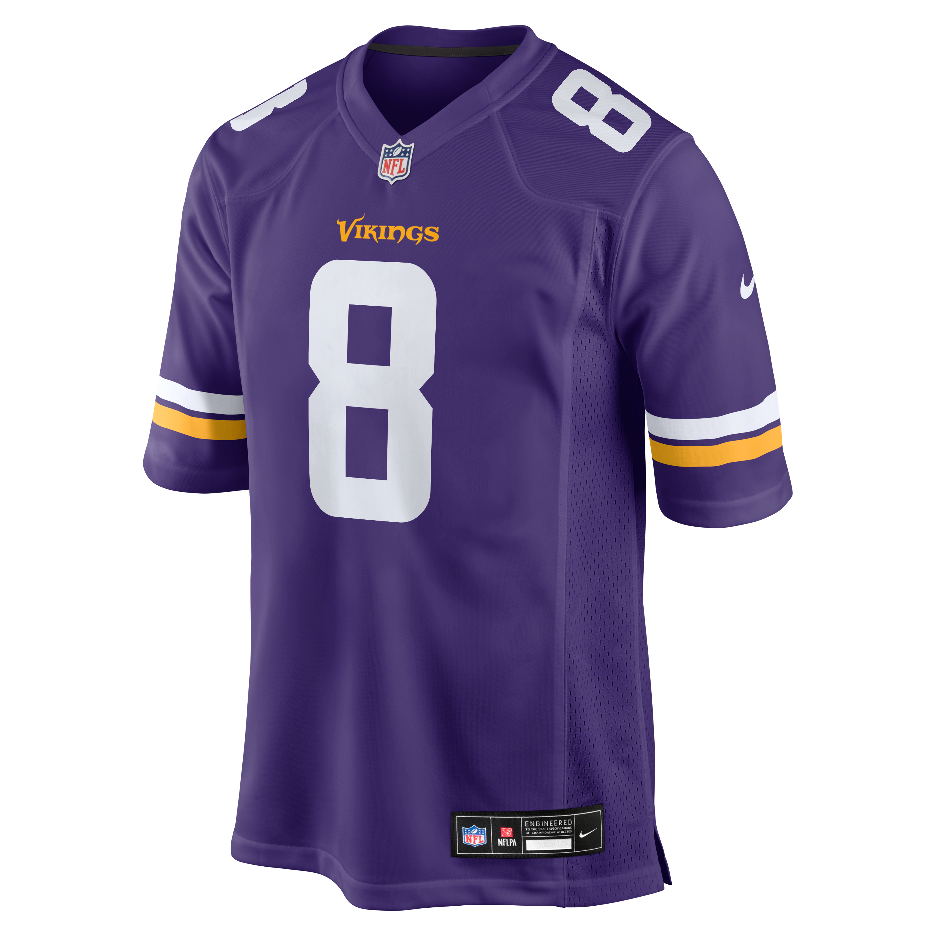 Jeff Okudah Minnesota Vikings Game Jersey Purple NFL Football Fan Wear