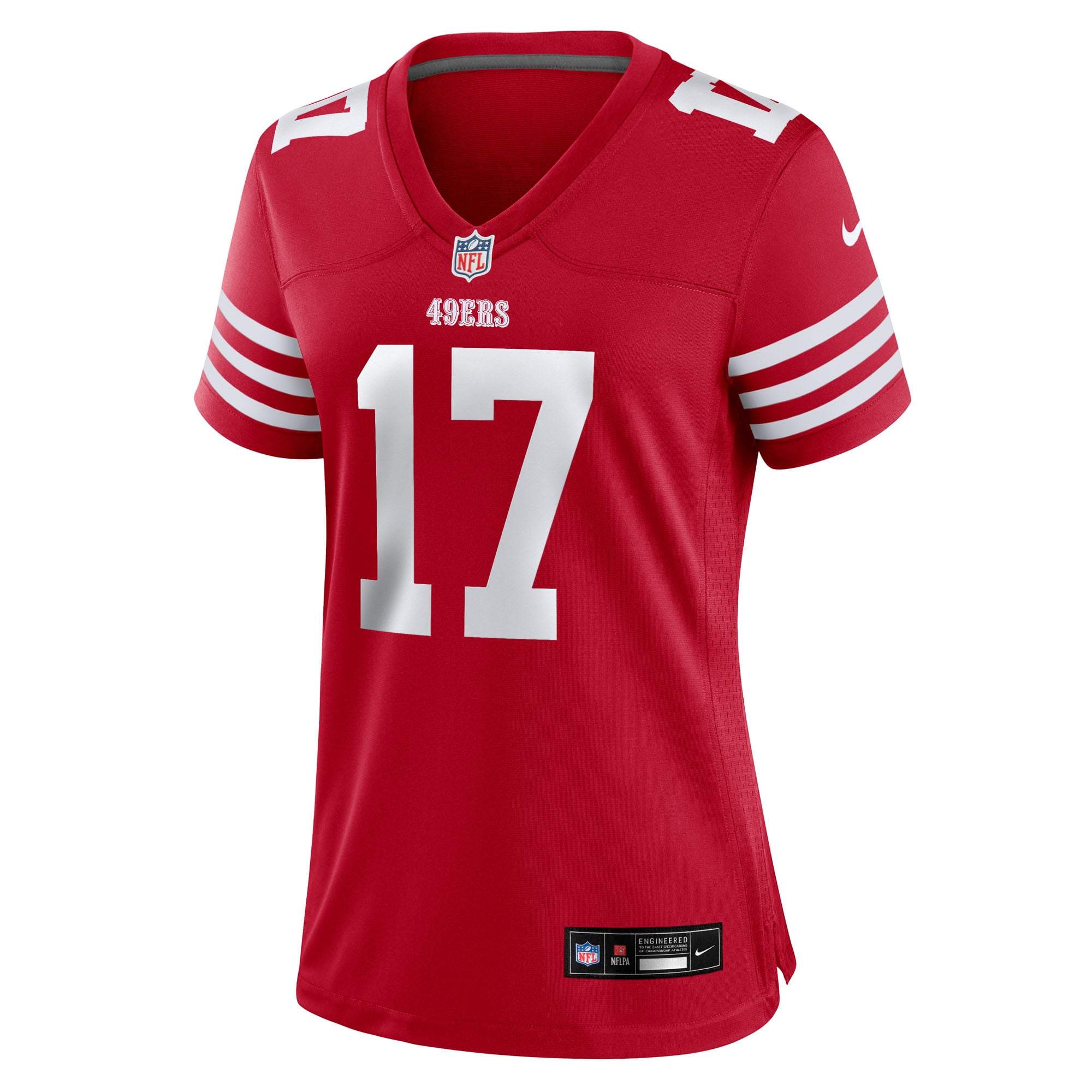 Jordan Watkins San Francisco 49ers Game Jersey Scarlet NFL Football Fan Wear Jordan Watkins