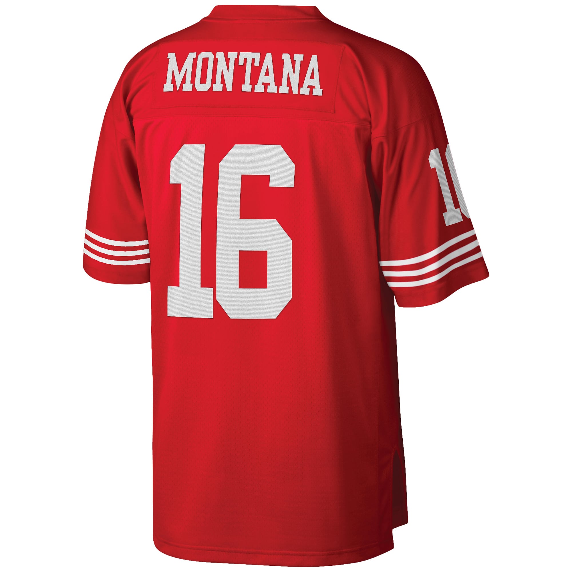 Joe Montana San Francisco 49ers Replica Jersey Scarlet NFL Football Fan Wear
