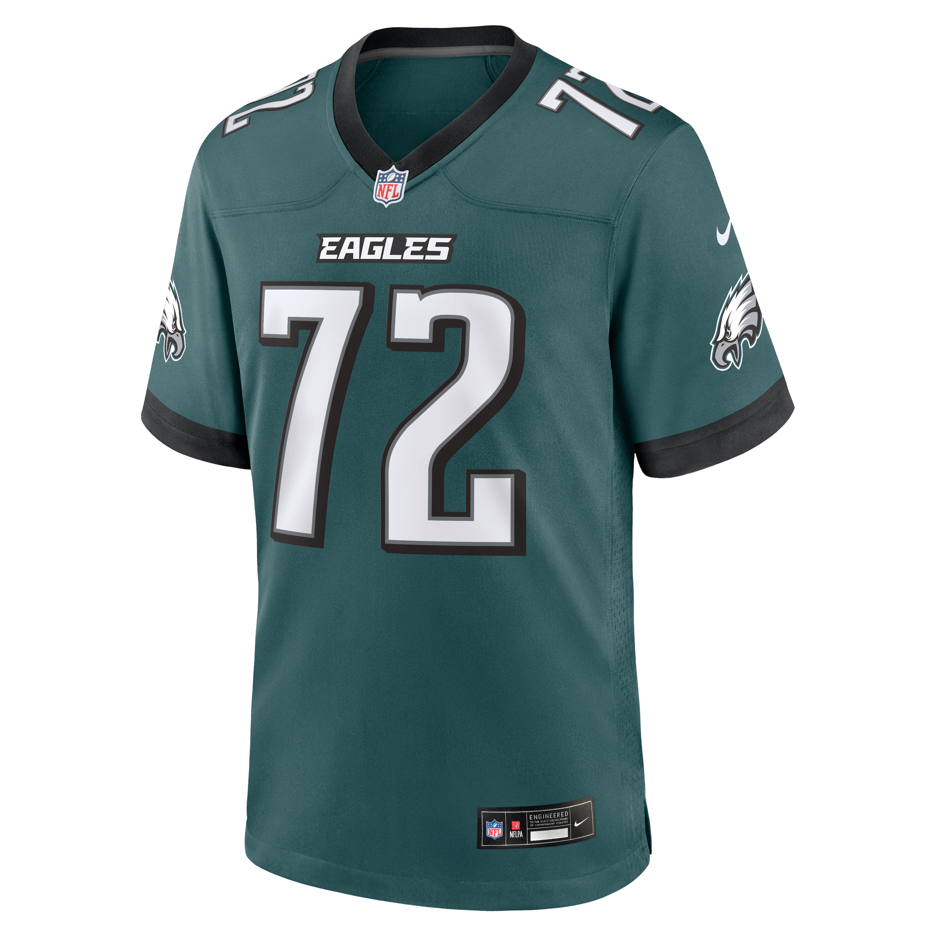 Markel Bell Philadelphia Eagles Game Jersey Midnight NFL Football Fan Wear