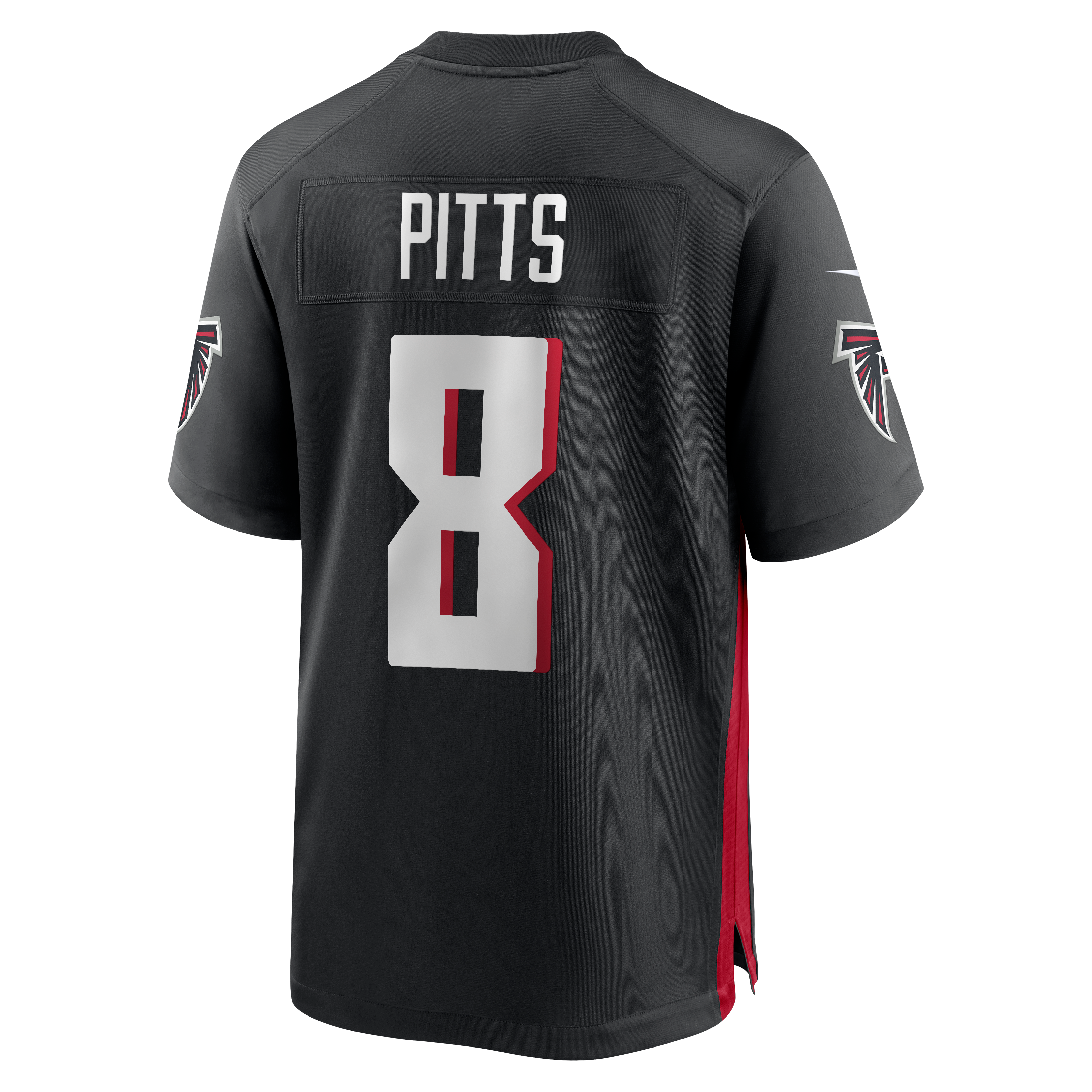 Kyle Pitts Atlanta Falcons Game Jersey Black NFL Football Fan Wear Kyle Pitts
