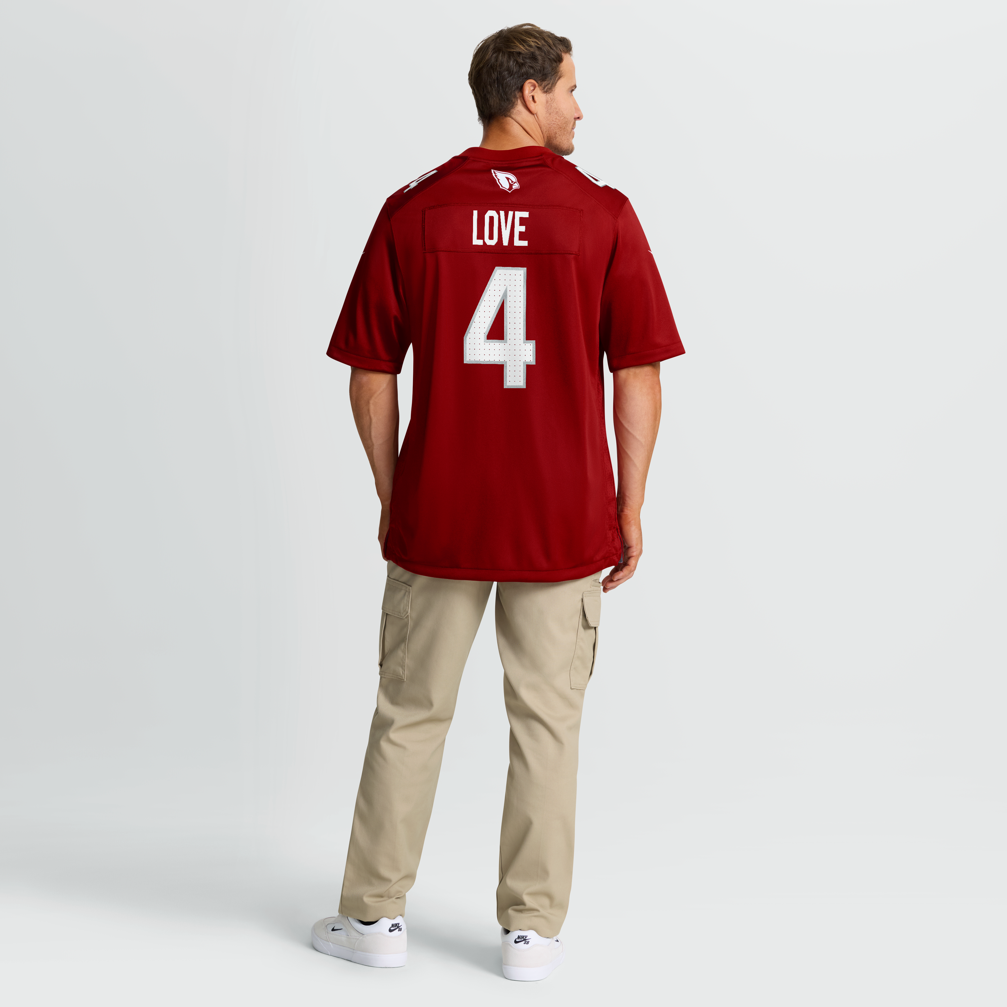 Jeremiyah Love Round Arizona Cardinals Game Jersey No.3 Cardinal NFL Football Fan Wear Jeremiyah Love Round