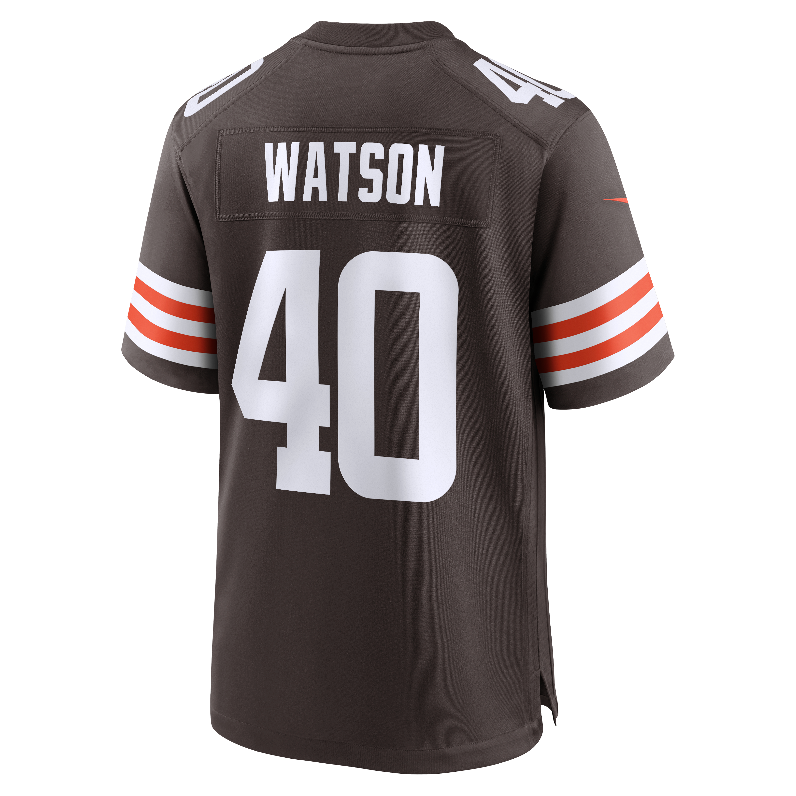 Nathaniel Watson Cleveland Browns Game Jersey Brown NFL Football Fan Wear