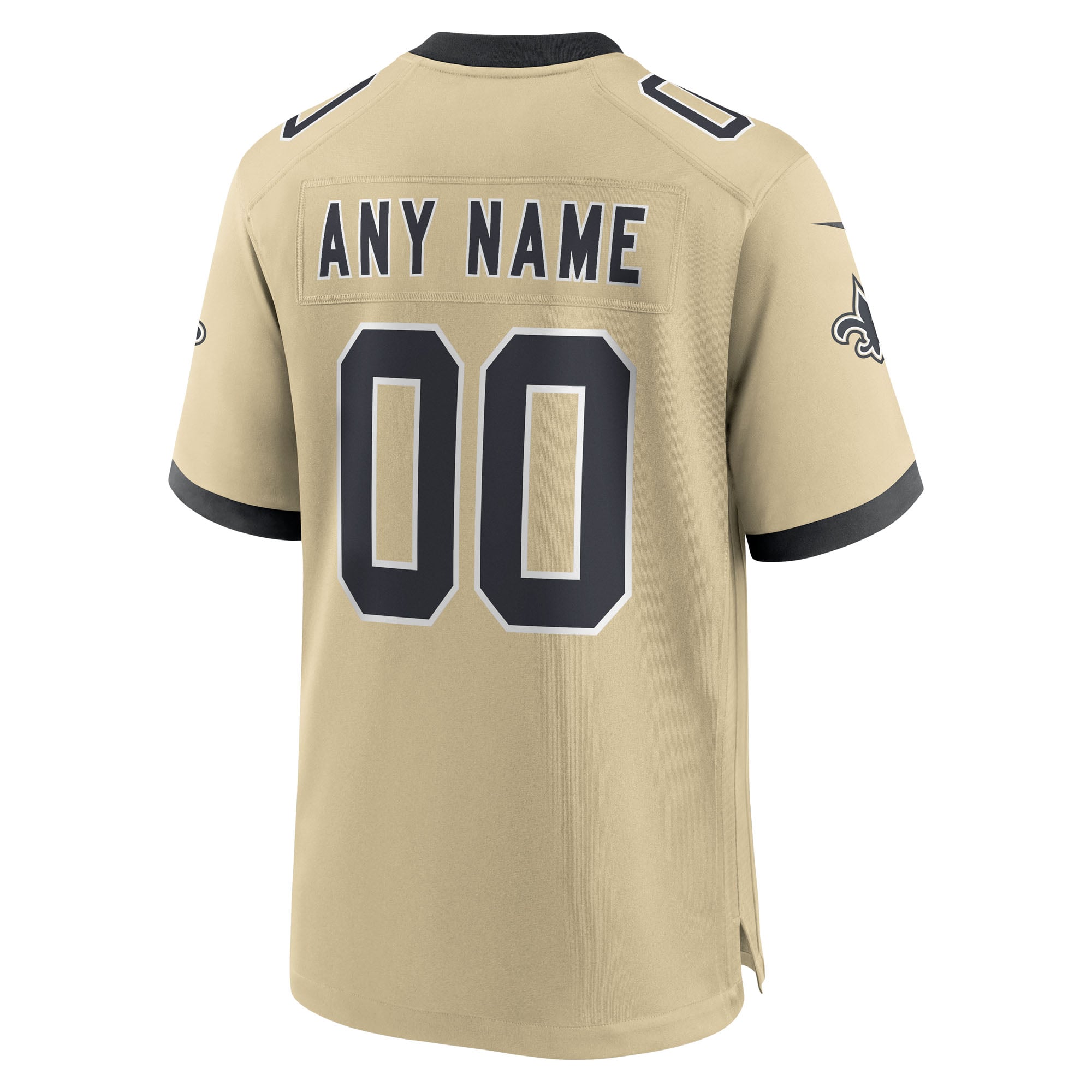 Golds New Orleans Saints Game Jersey Gold NFL Football Fan Wear Custom Number