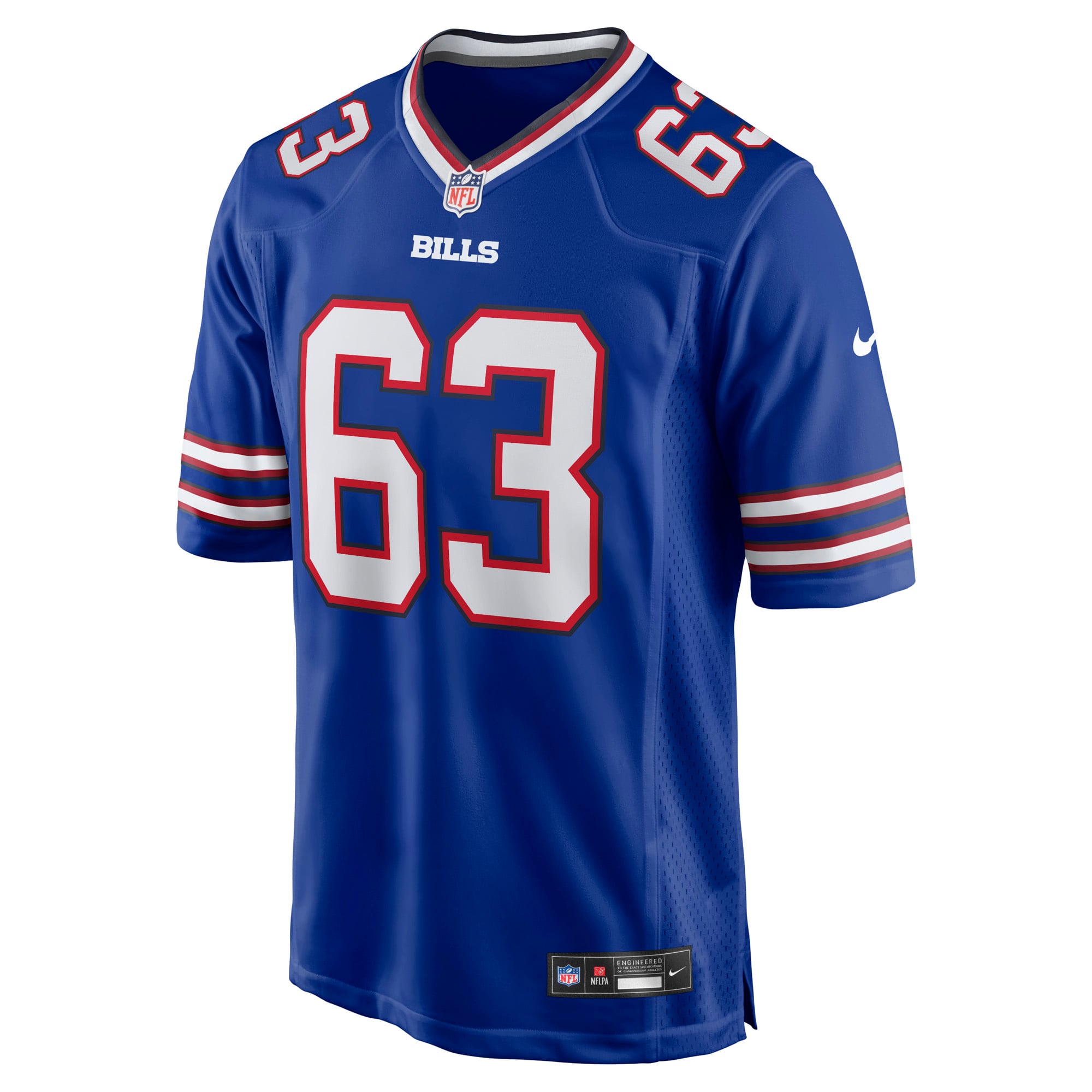 Austin Corbett Buffalo Bills Game Jersey Royal NFL Football Fan Wear Austin Corbett