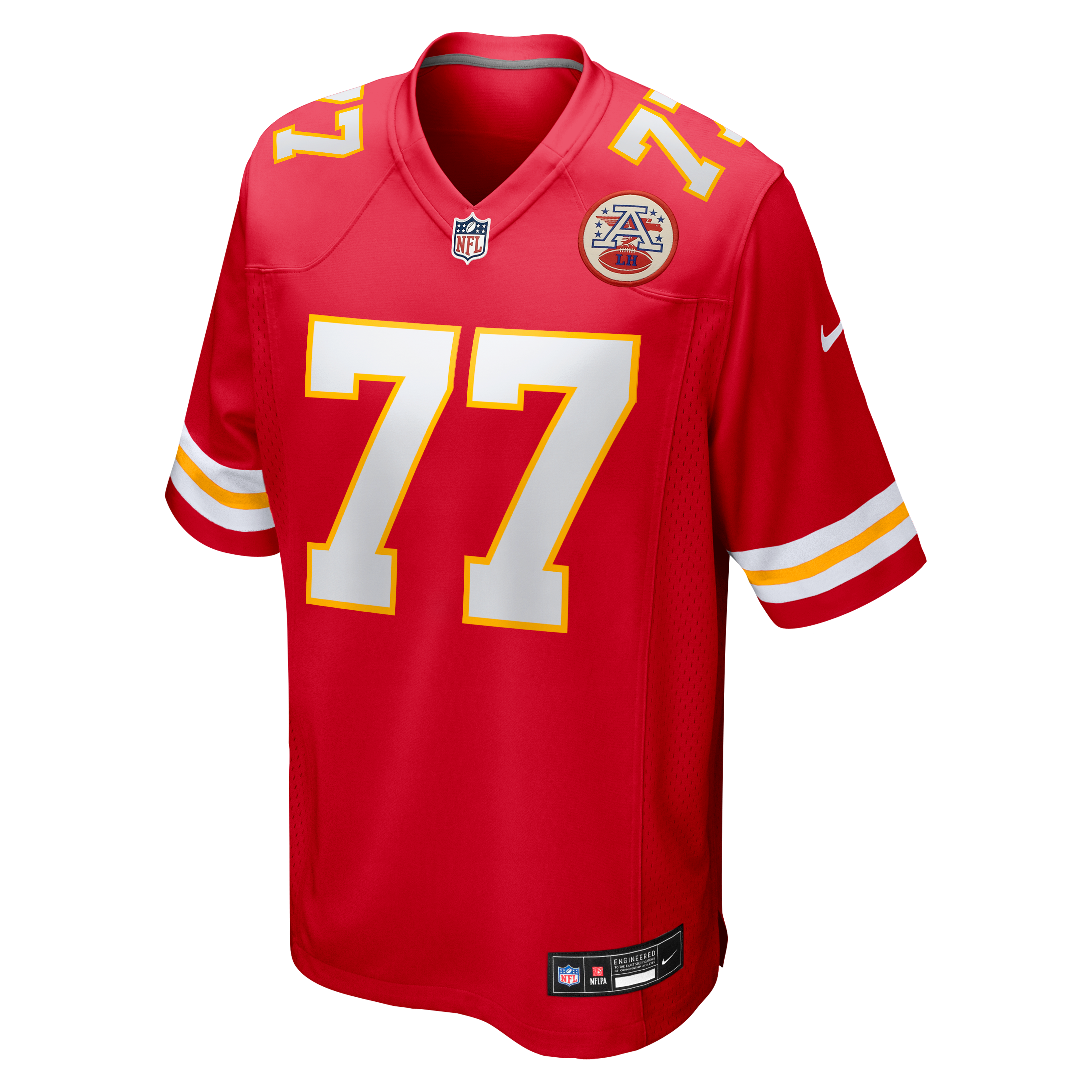Jaylon Moore Kansas City Chiefs Game Jersey Red NFL Football Fan Wear