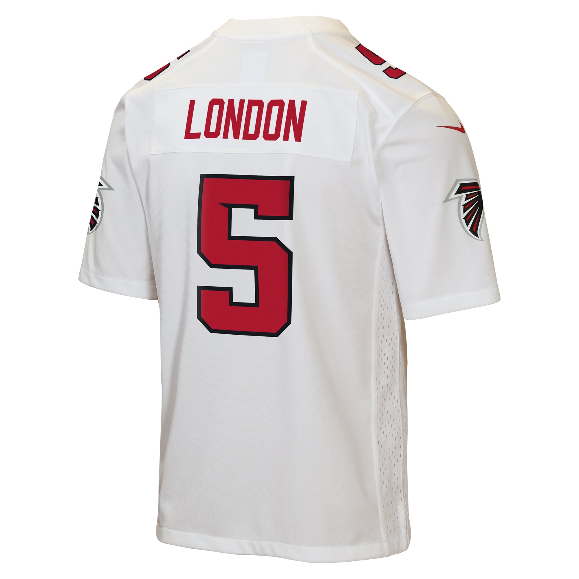 Drake London Atlanta Falcons Away Jersey White NFL Football Fan Wear