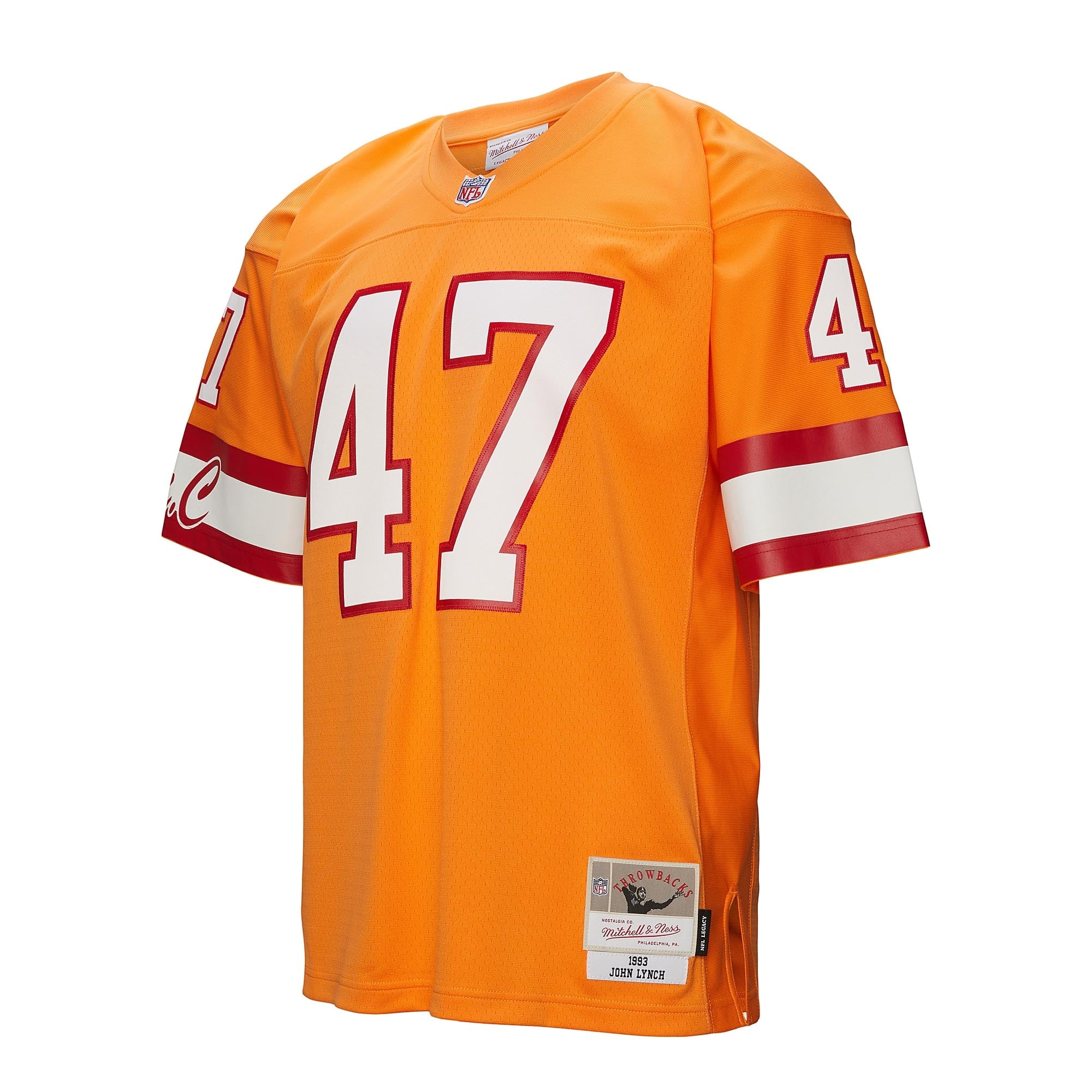John Lynch Mitchell Tampa Bay Buccaneers Replica Jersey Orange NFL Football Fan Wear