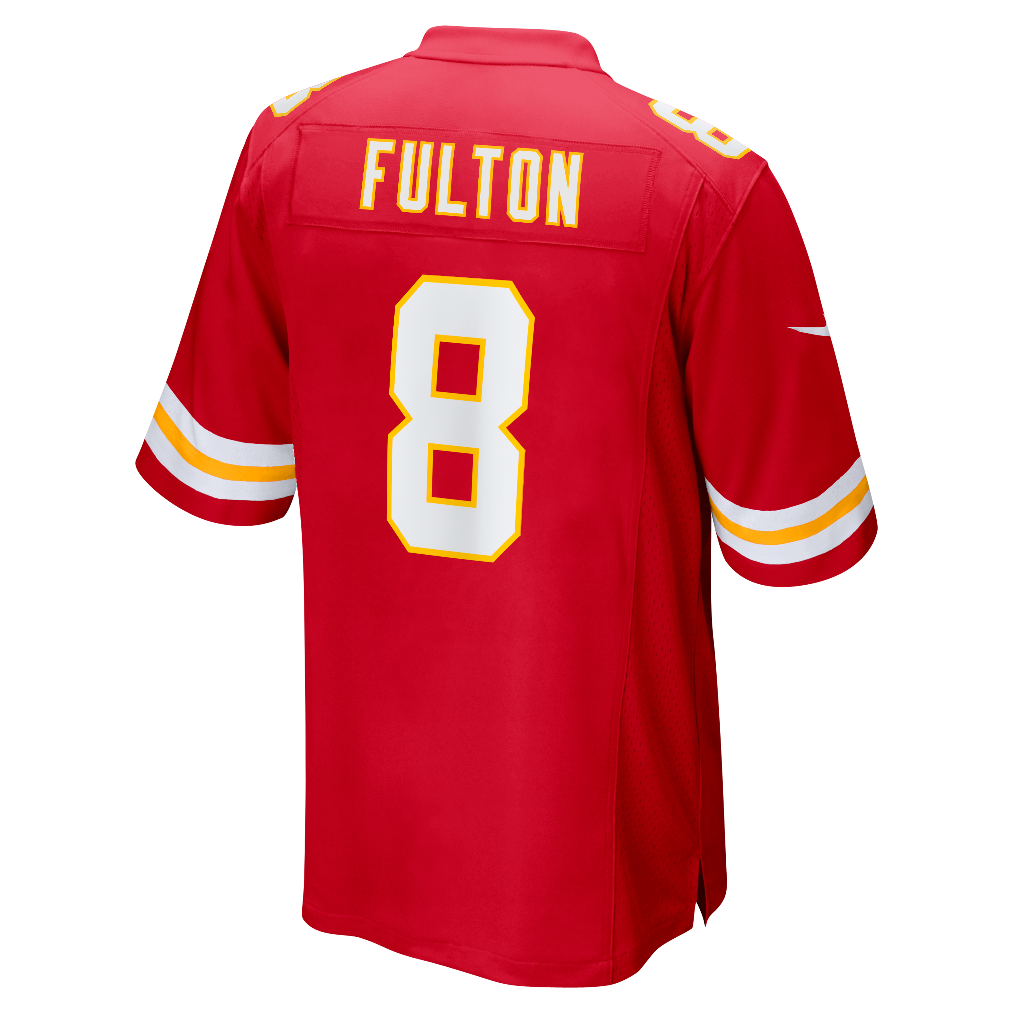 Kristian Fulton Kansas City Chiefs Game Jersey Red NFL Football Fan Wear
