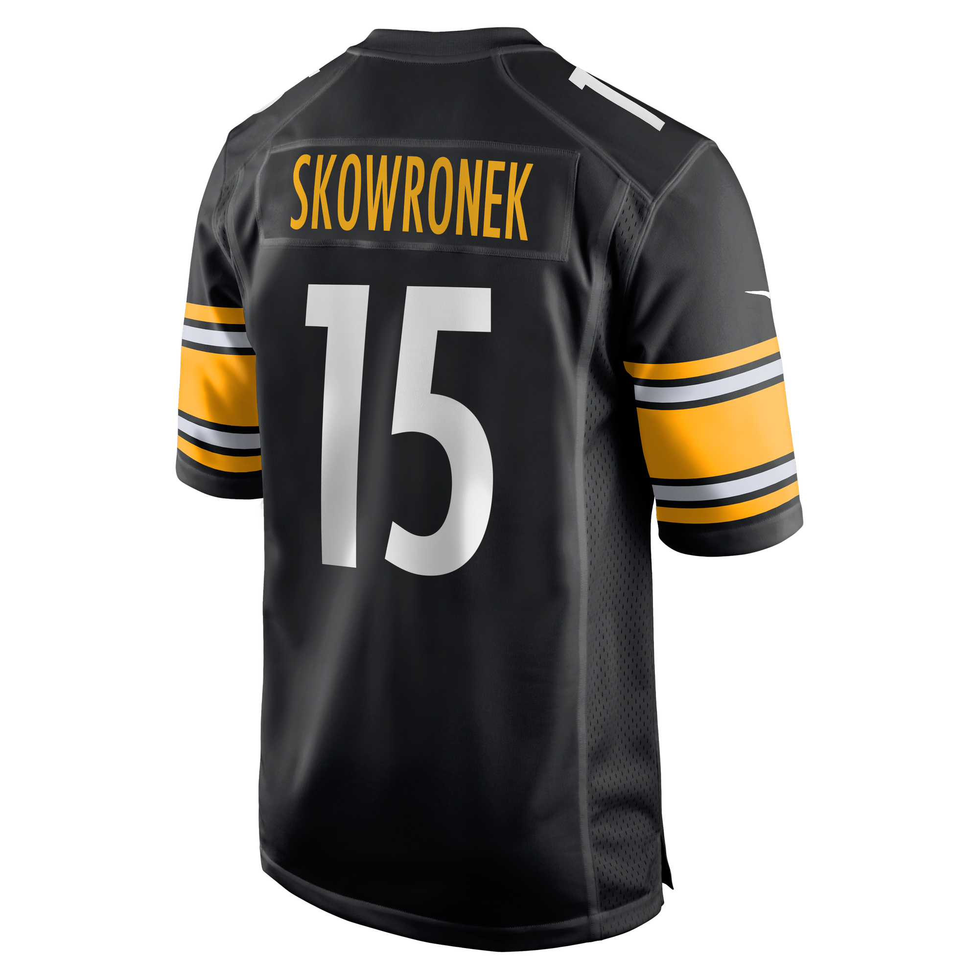 Ben Skowronek Pittsburgh Steelers Game Jersey Black NFL Football Fan Wear