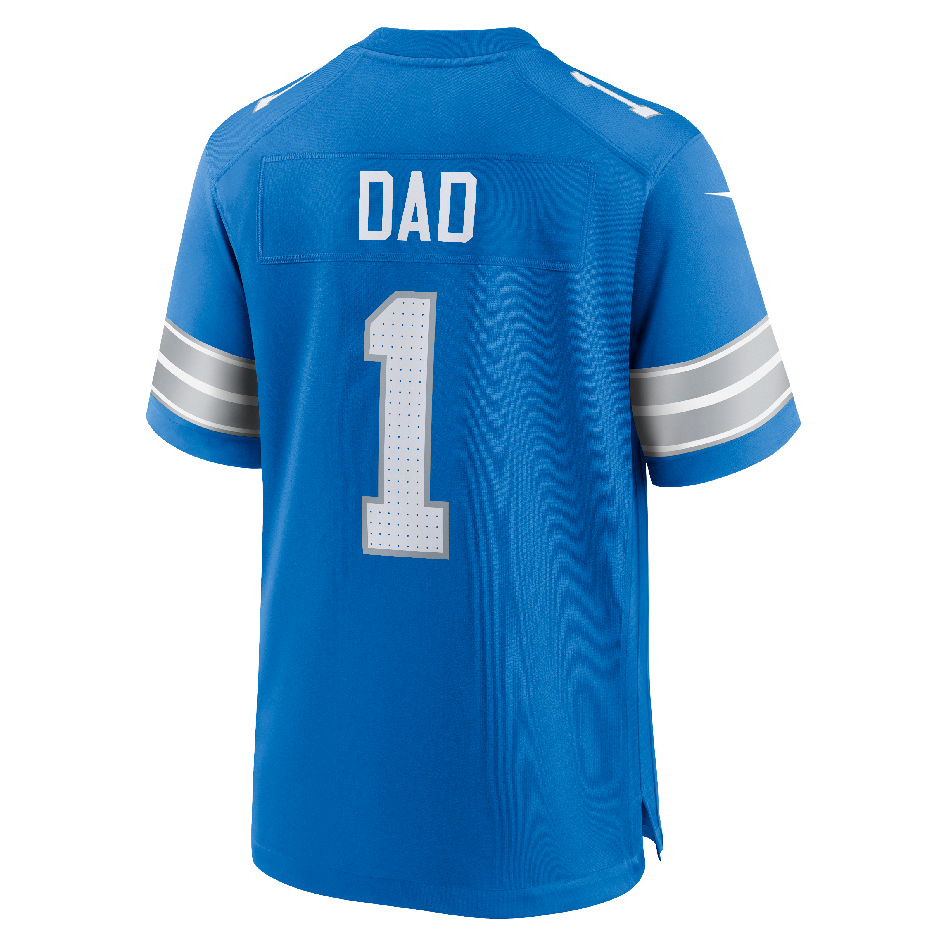 Detroit Lions Game Jersey No.1 Blue NFL Football Fan Wear No.1