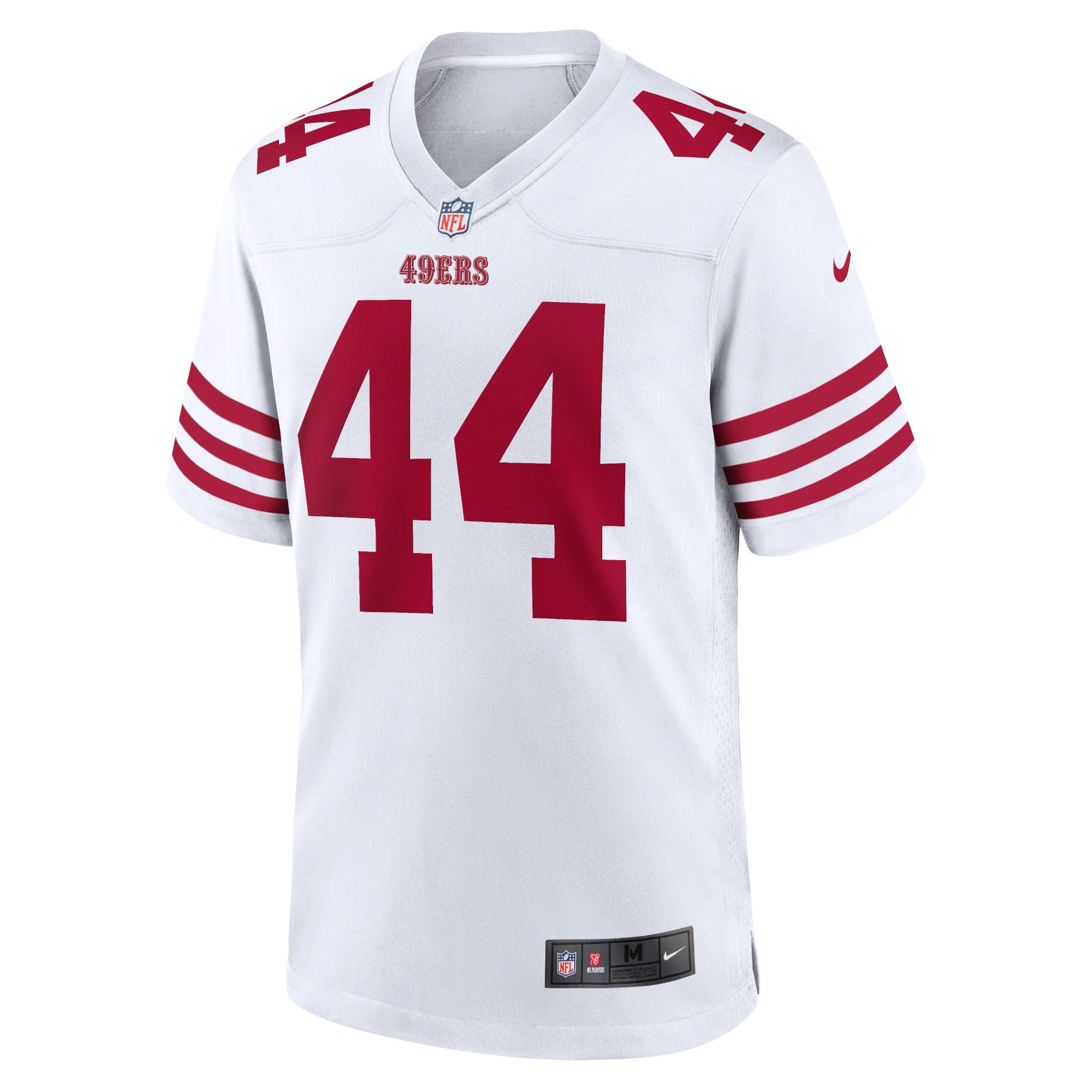 Kyle Juszczyk San Francisco 49ers Game Jersey White NFL Football Fan Wear