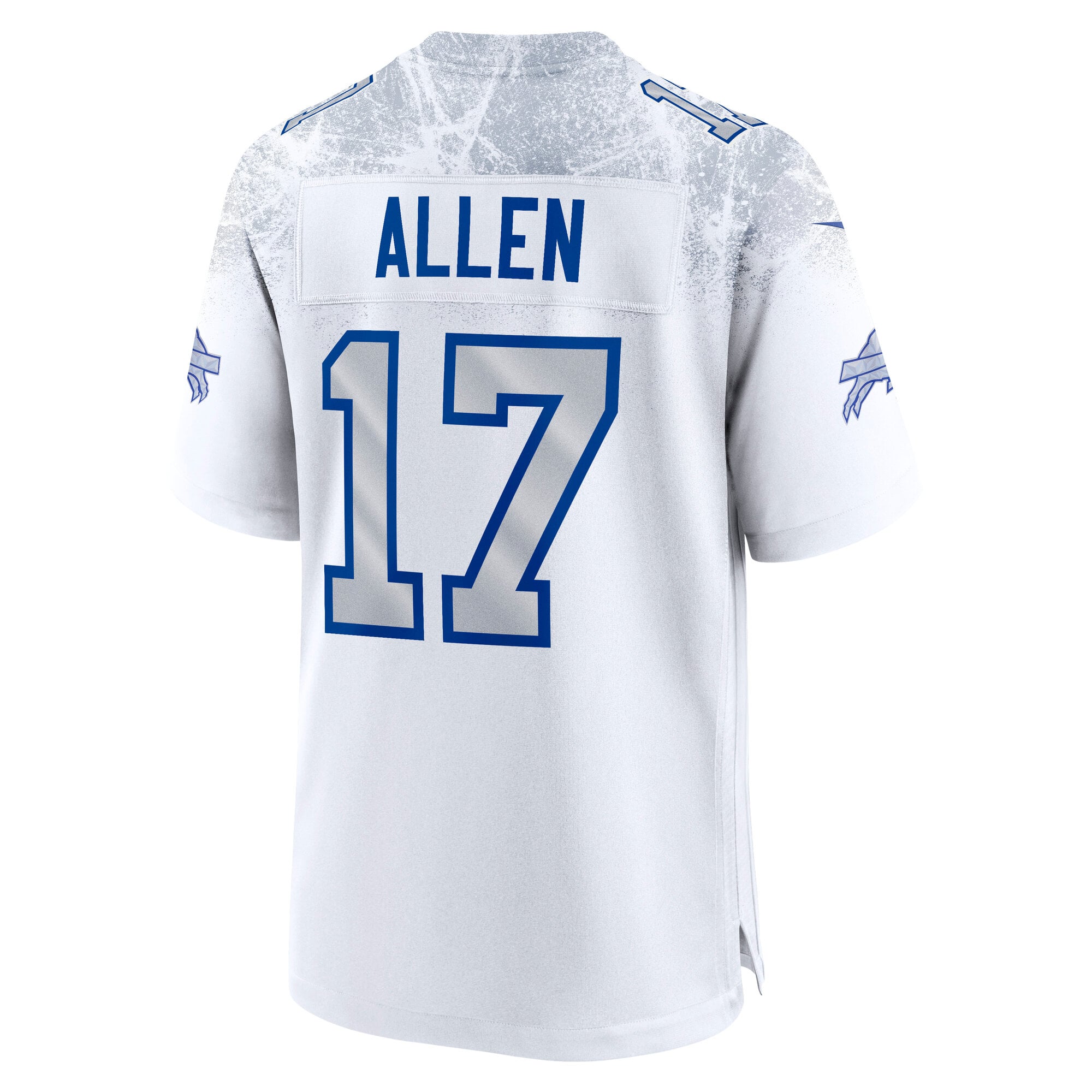 Josh Allen Buffalo Bills Game Jersey White NFL Football Fan Wear Josh Allen