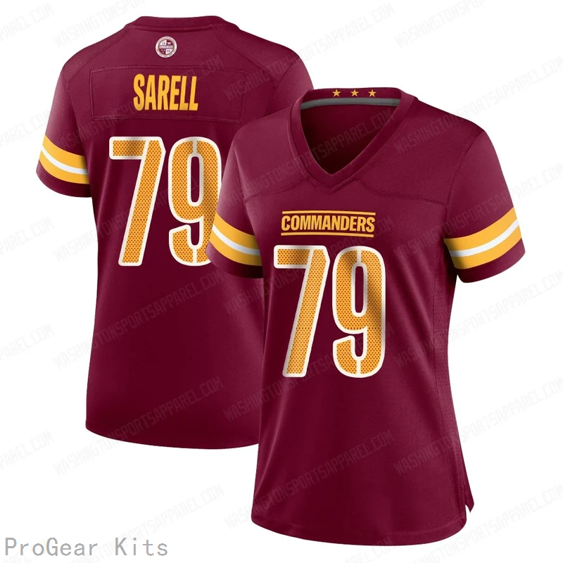 Foster Sarell Washington Commanders Legend Jersey No.79 Burgundy NFL Football Fan Wear