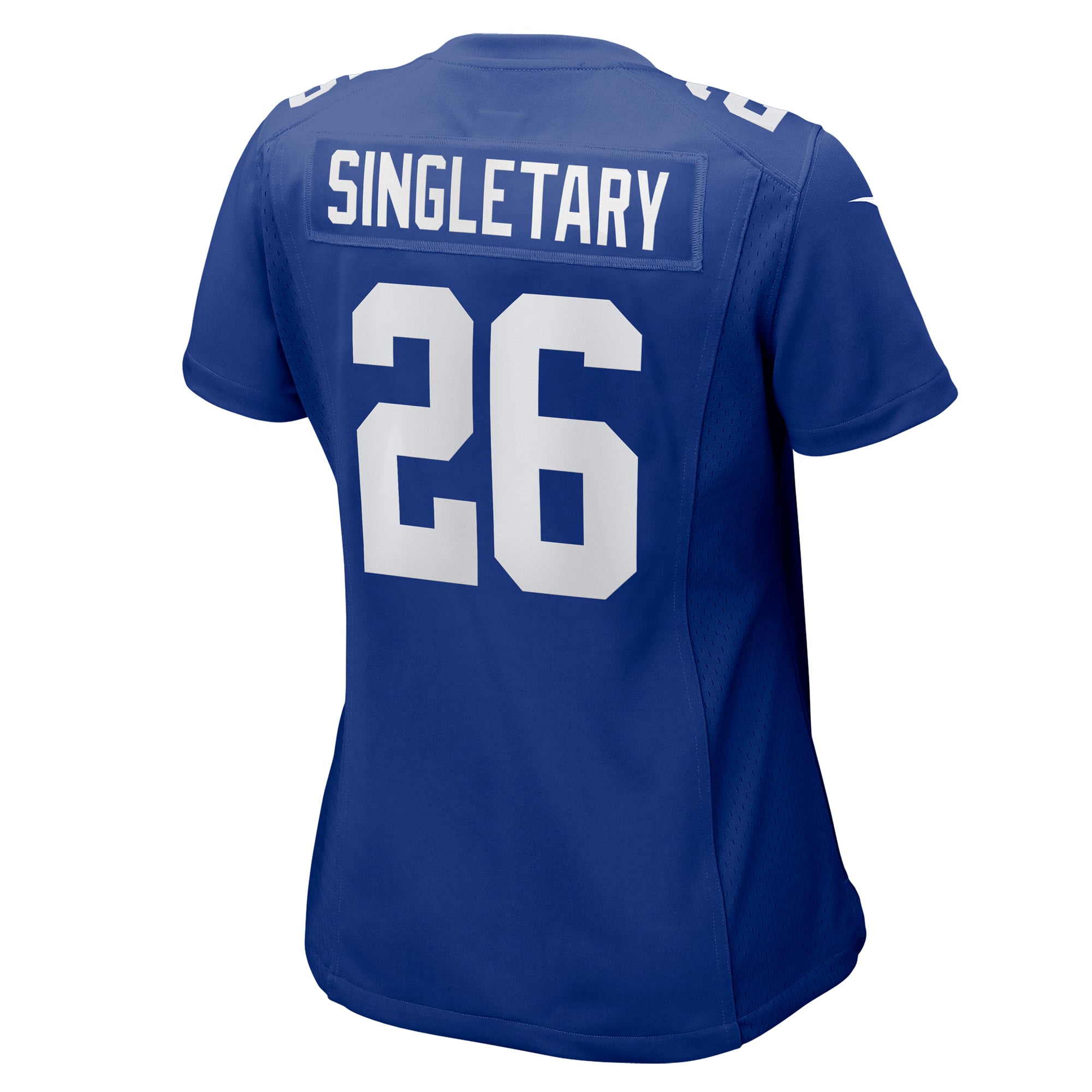 Devin Singletary New York Giants Game Jersey Royal NFL Football Fan Wear