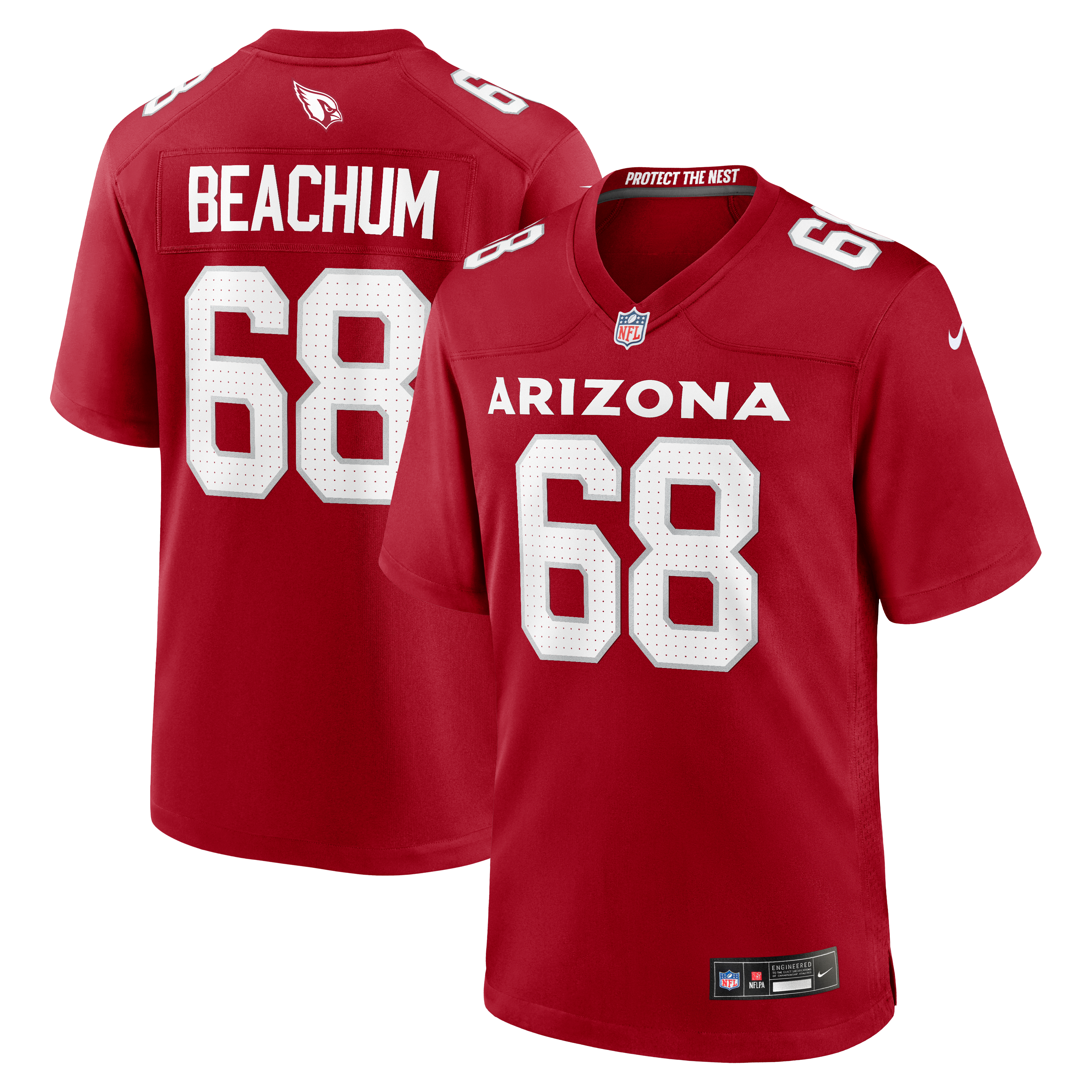 Kelvin Beachum Arizona Cardinals Game Jersey Cardinal NFL Football Fan Wear