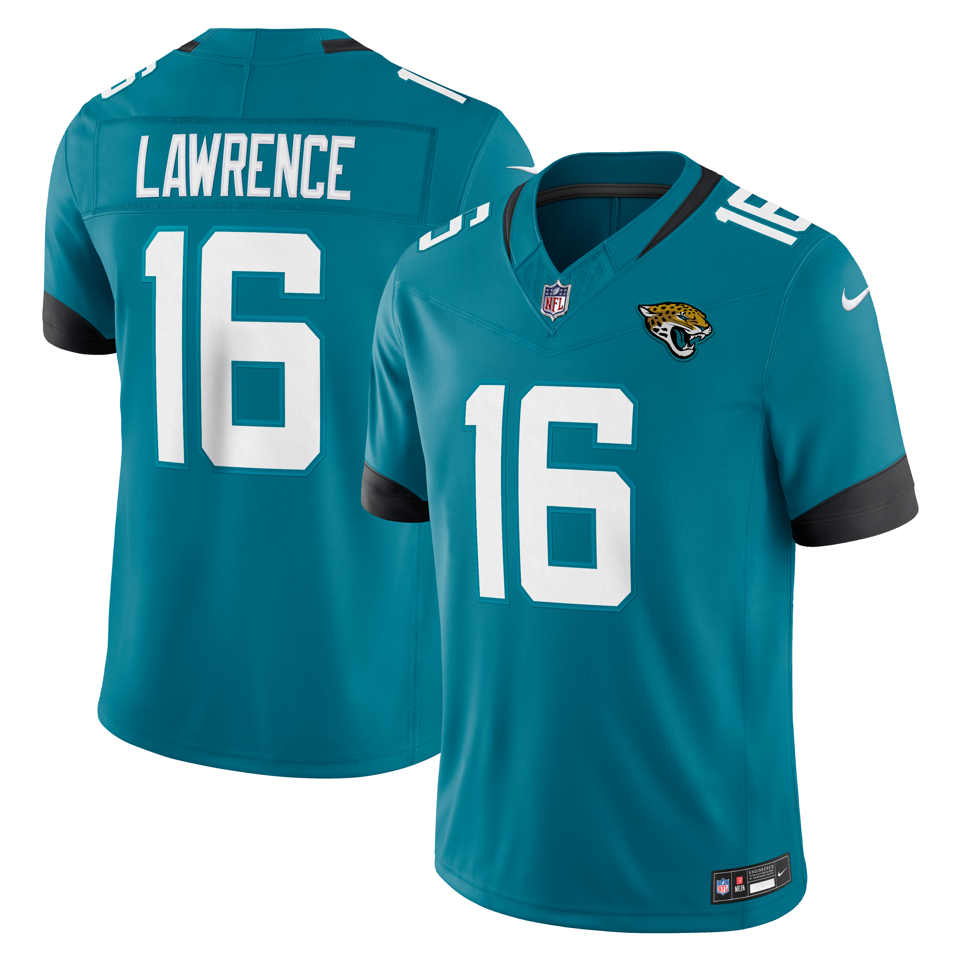 Trevor Lawrence Jacksonville Jaguars Limited Jersey No.16 Teal NFL Football Fan Wear Trevor Lawrence