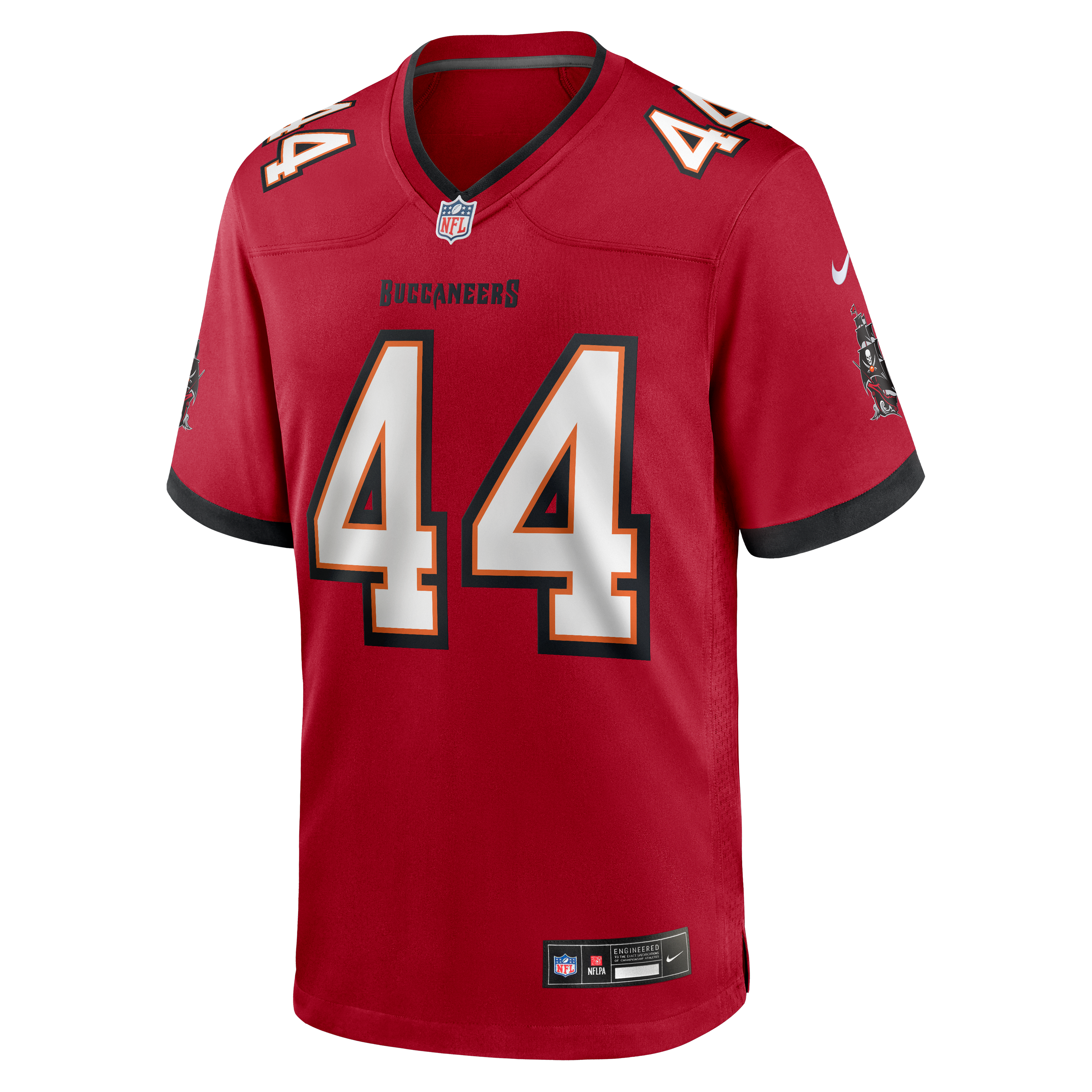 Sean Tucker Tampa Bay Buccaneers Game Jersey Red NFL Football Fan Wear Sean Tucker