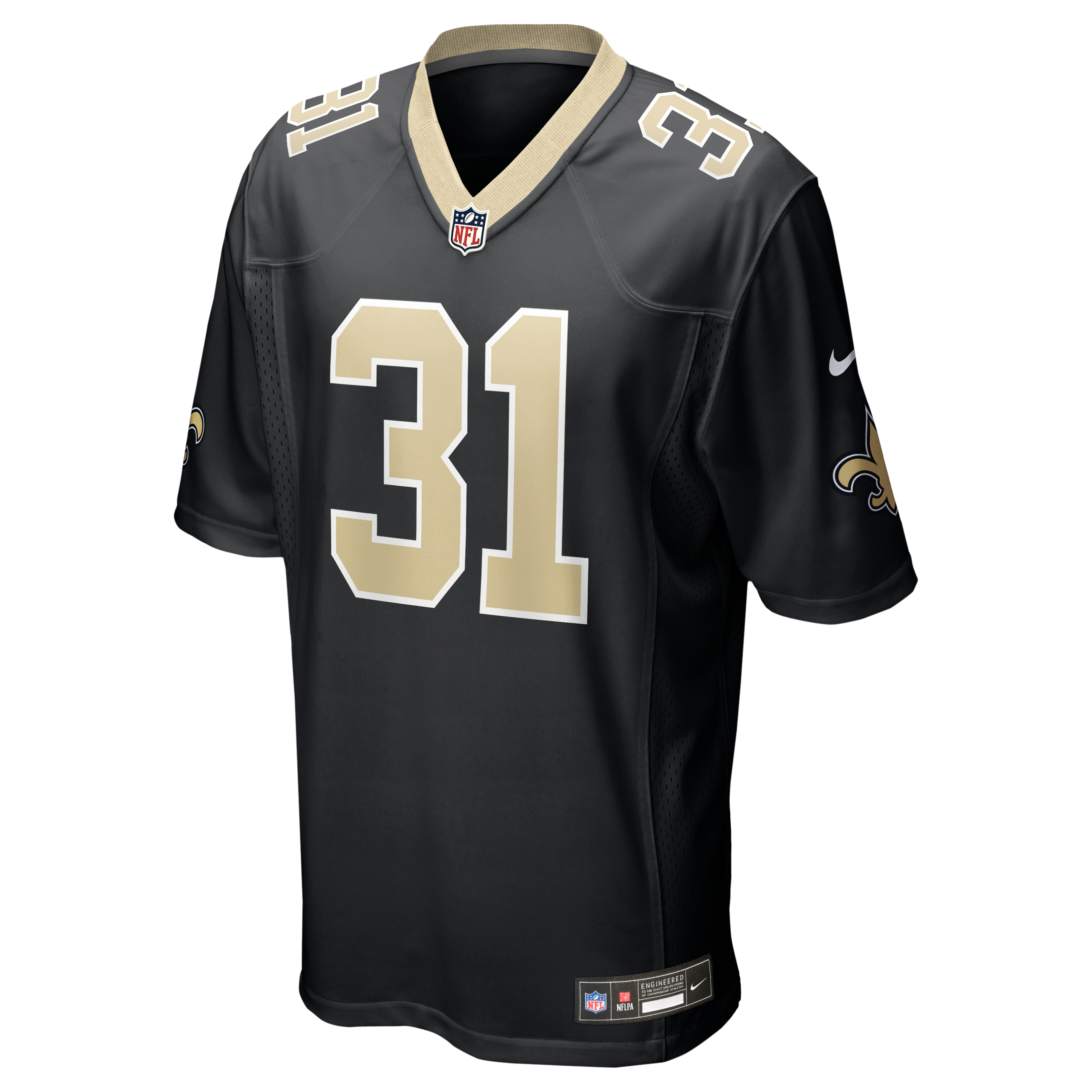 Jordan Howden New Orleans Saints Game Jersey Black NFL Football Fan Wear